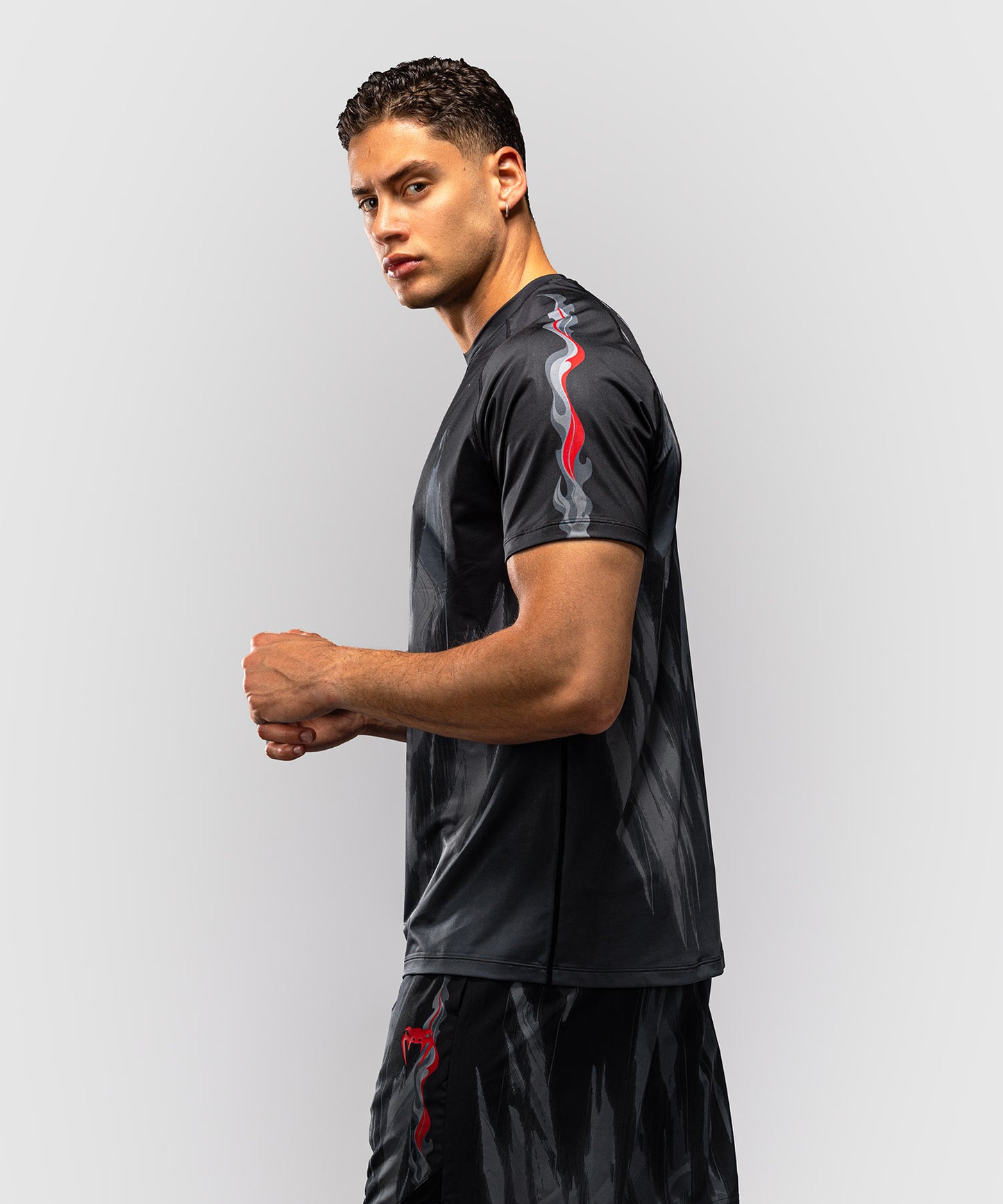 T-shirt Dry Tech Venum Demon - Noir/Gris