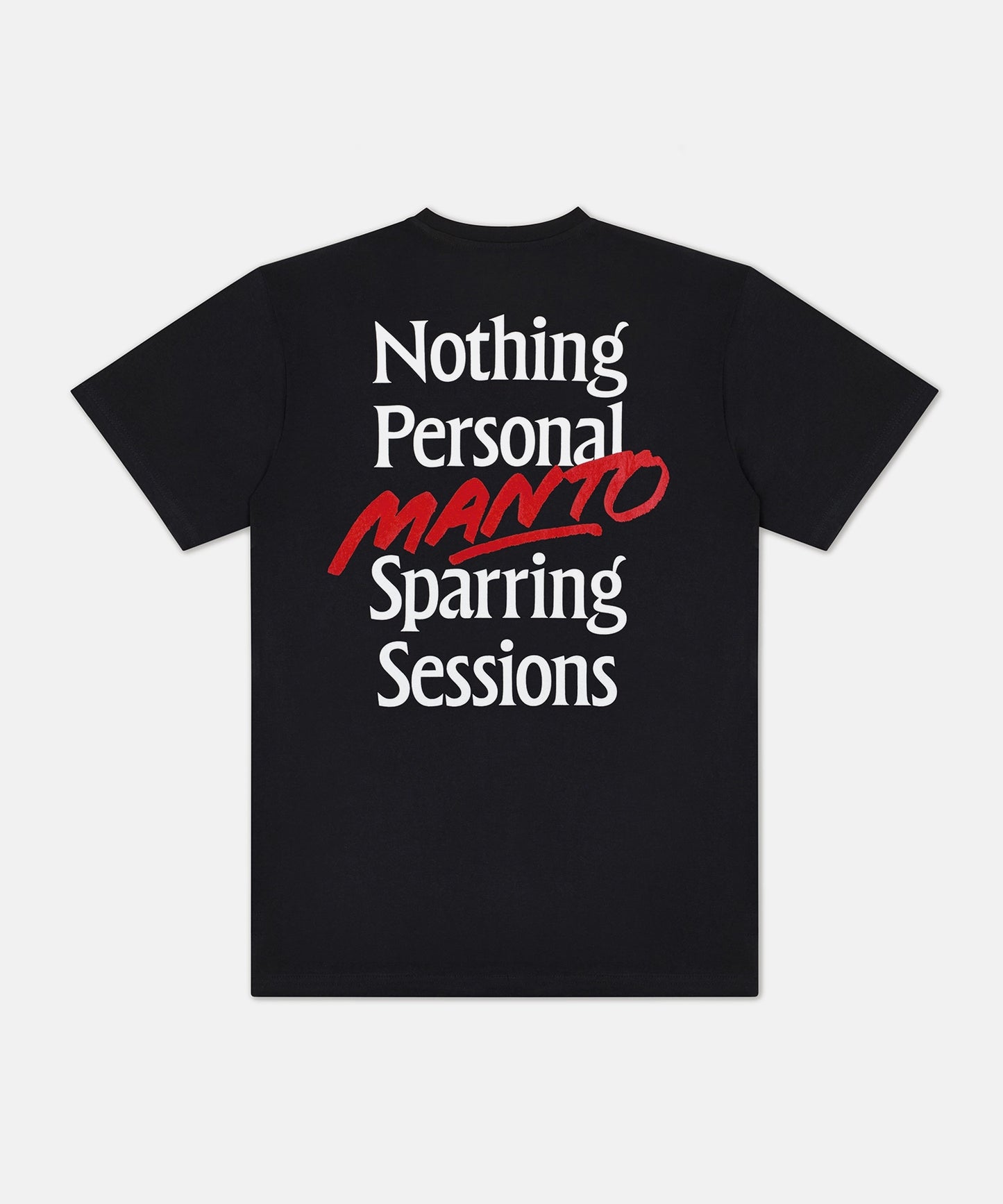 T-shirt Manto Nothing Personal - Noir
