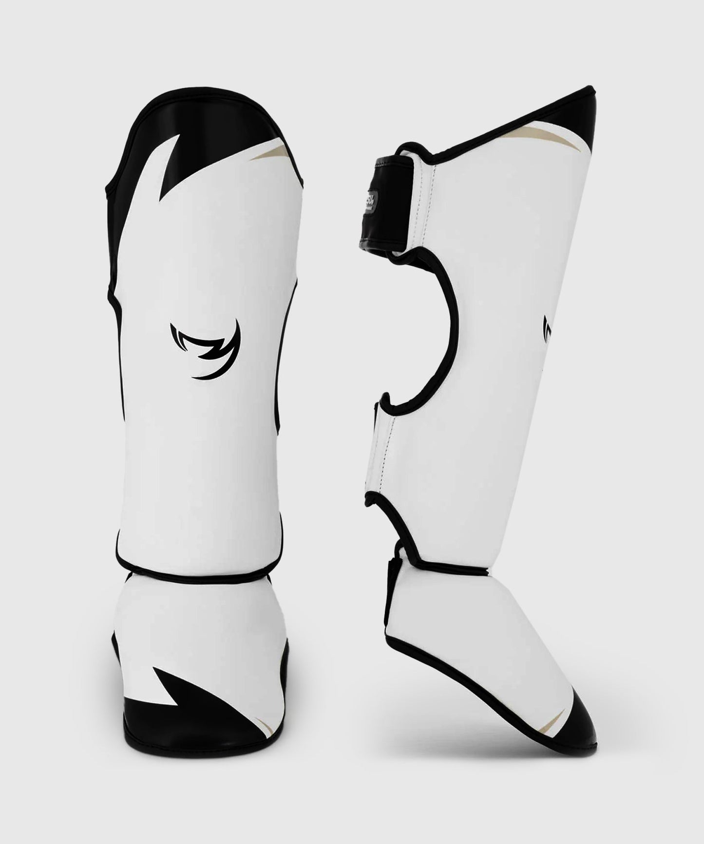 Fumetsu Ghost S3 Espinilleras - Blanco/Negro/Grau