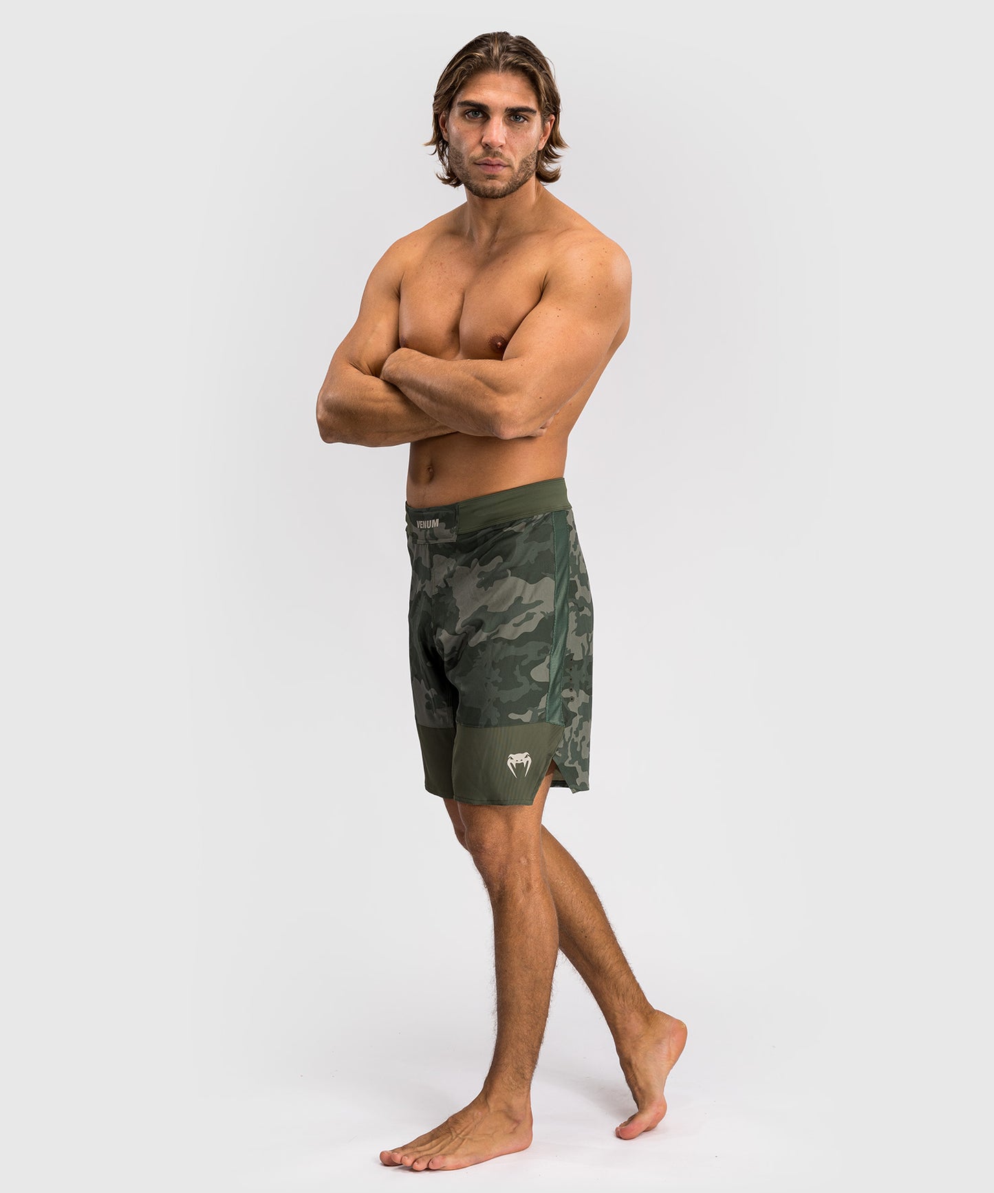 Short de Combat Venum G-Fit Air pour Hommes - Camo Militaire