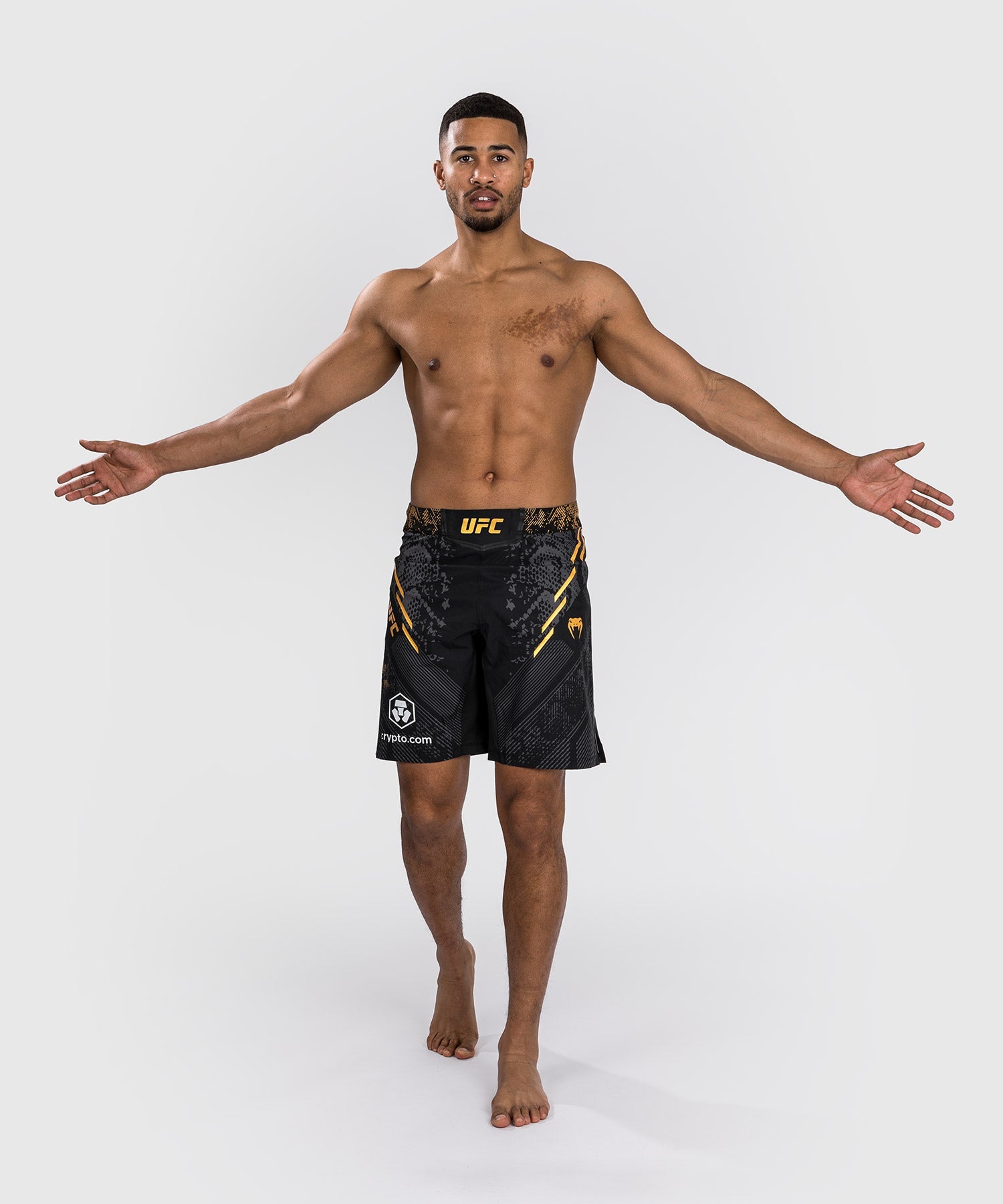 UFC Men's Long Cut Adrenaline by Venum Authentic Fight Night Short