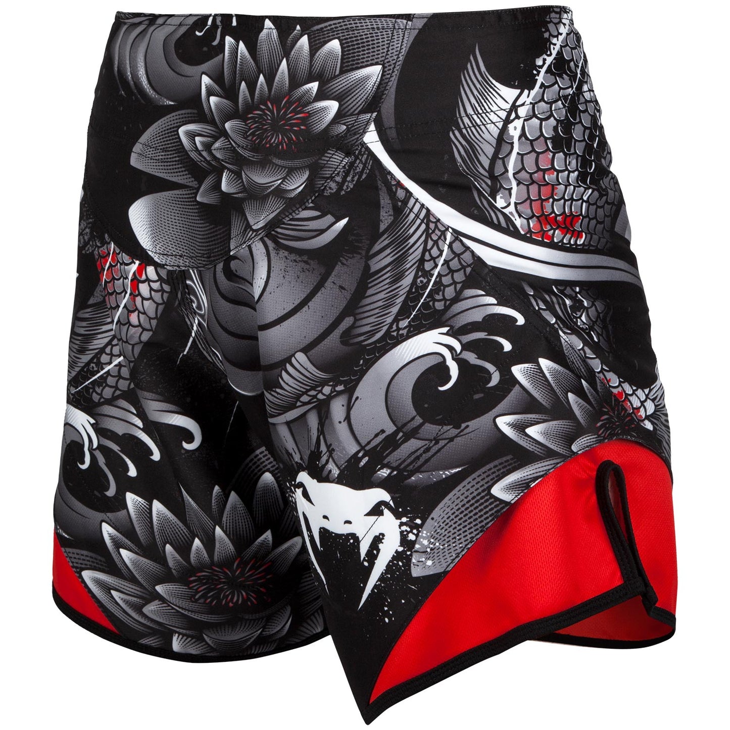 Venum Koi 2.0 Kampfshorts - Schwarz/Weiß