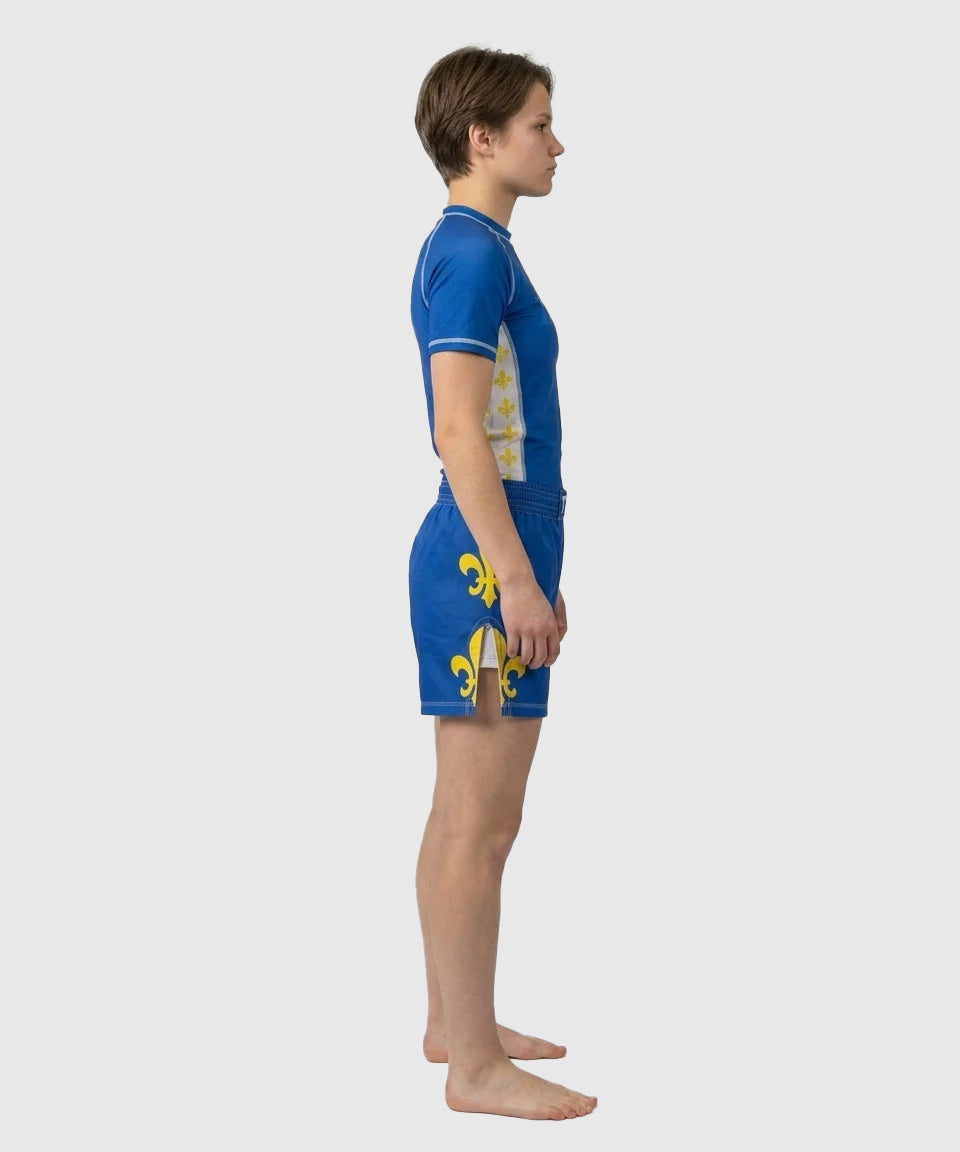 Rashguard TYCE CULTURE OF WAR Jeanne d'Arc - Bleu