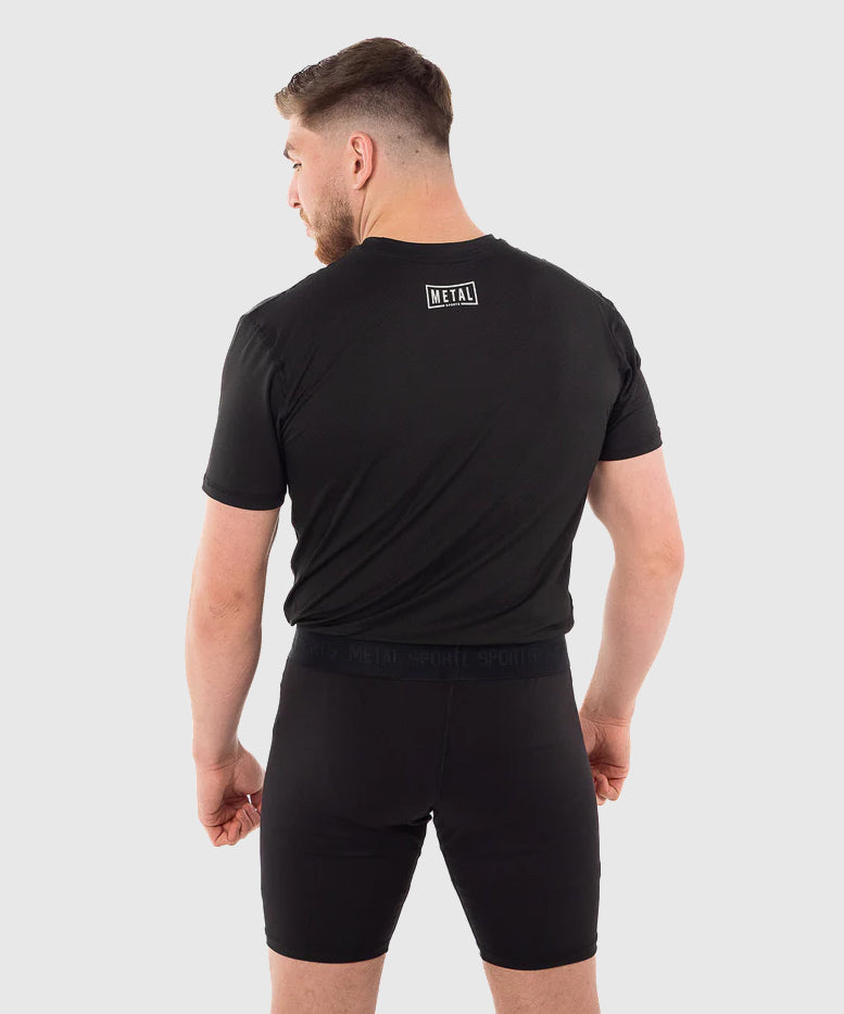 Metal Boxe Training T-Shirt - Black