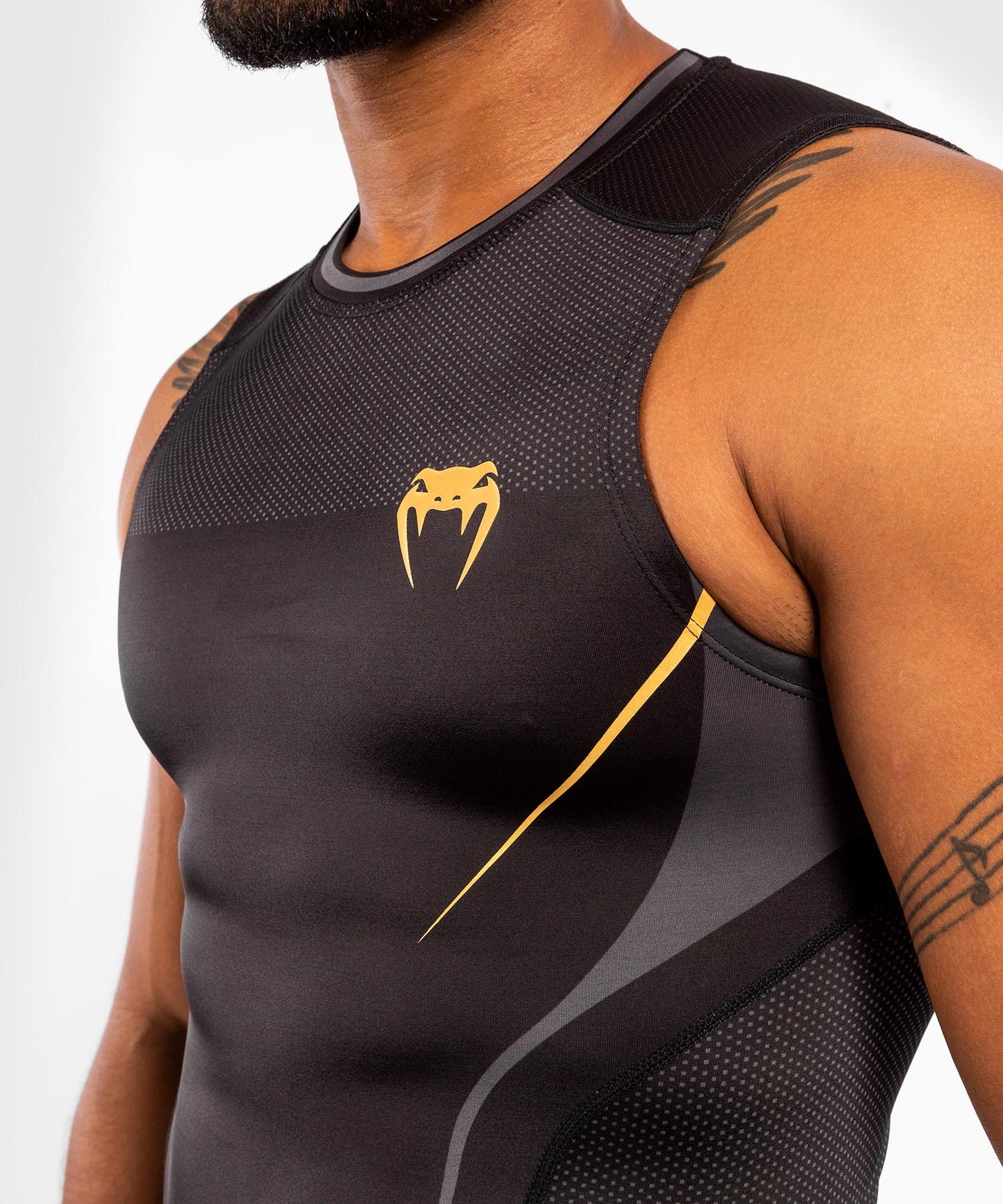 Venum Athletics Compression Tank - Black/Gold
