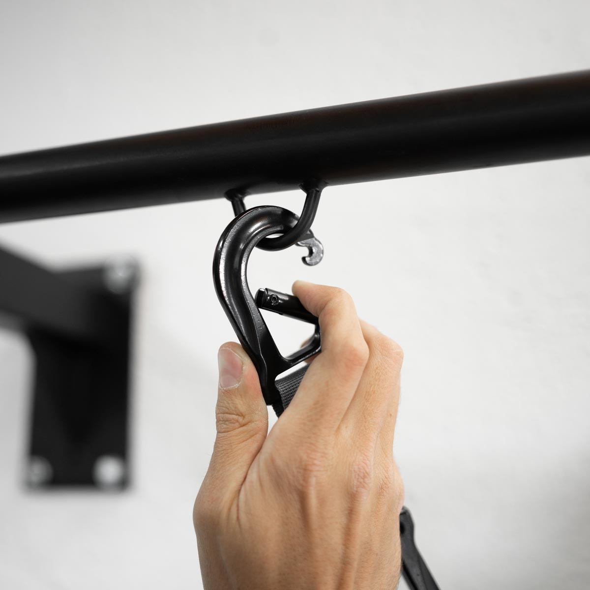 Klimmzugstange Wand Phantom Athletics  - Schwarz