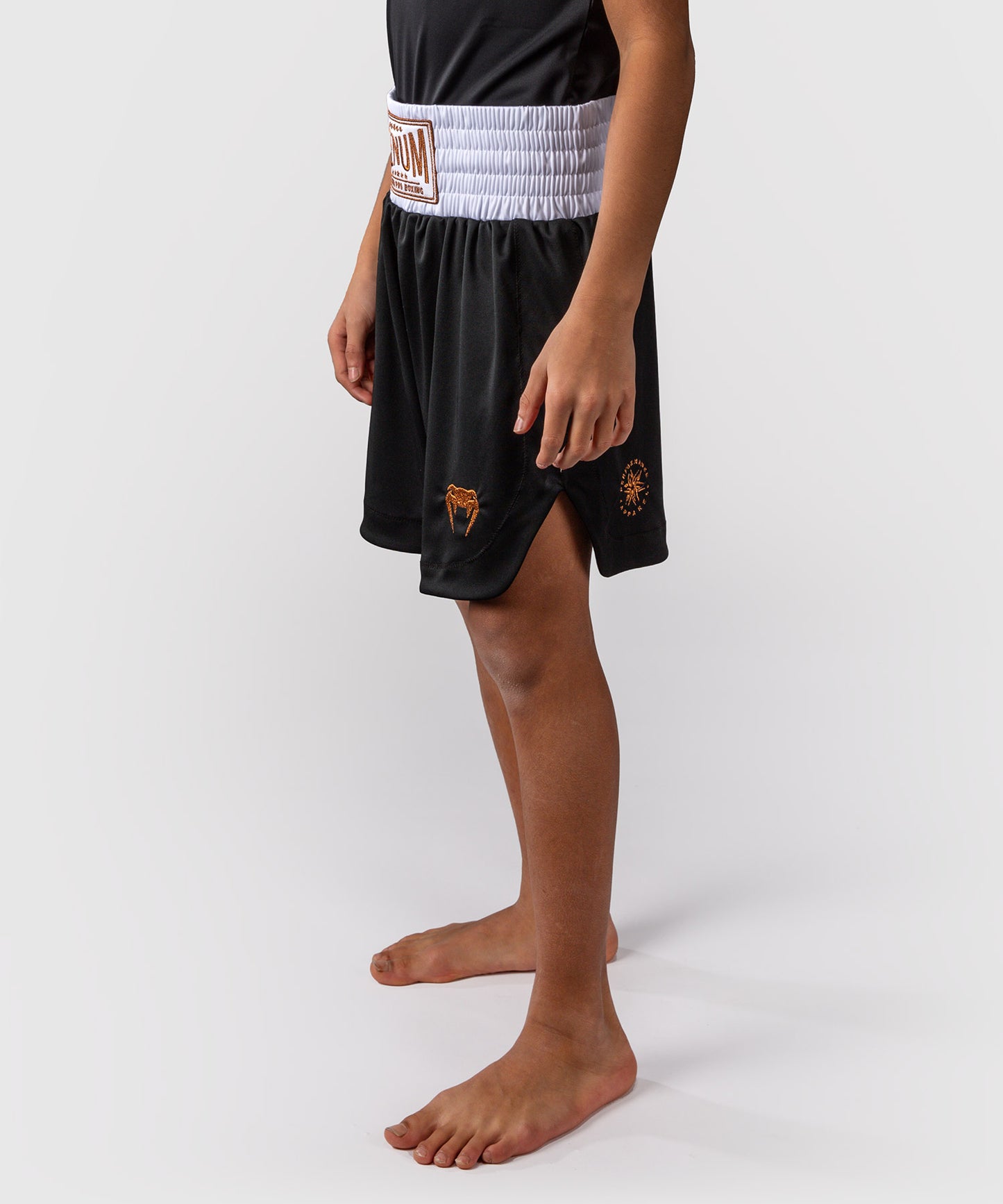 Short de Boxe Venum Classic Pour Enfants – Noir/Or