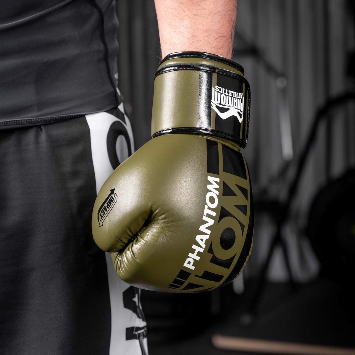 Gants De Boxe Phantom Athletics Apex - Kaki