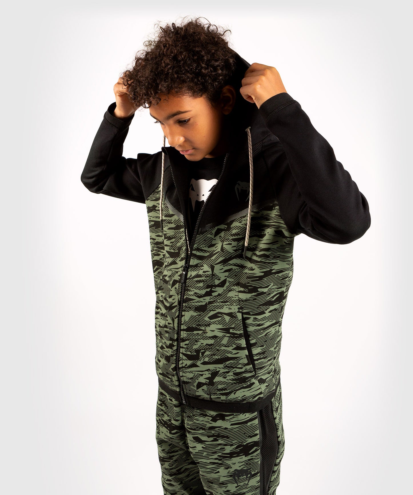 Childrens Sweatshirt Venum Laser Evo 2.0 - Forest Camo