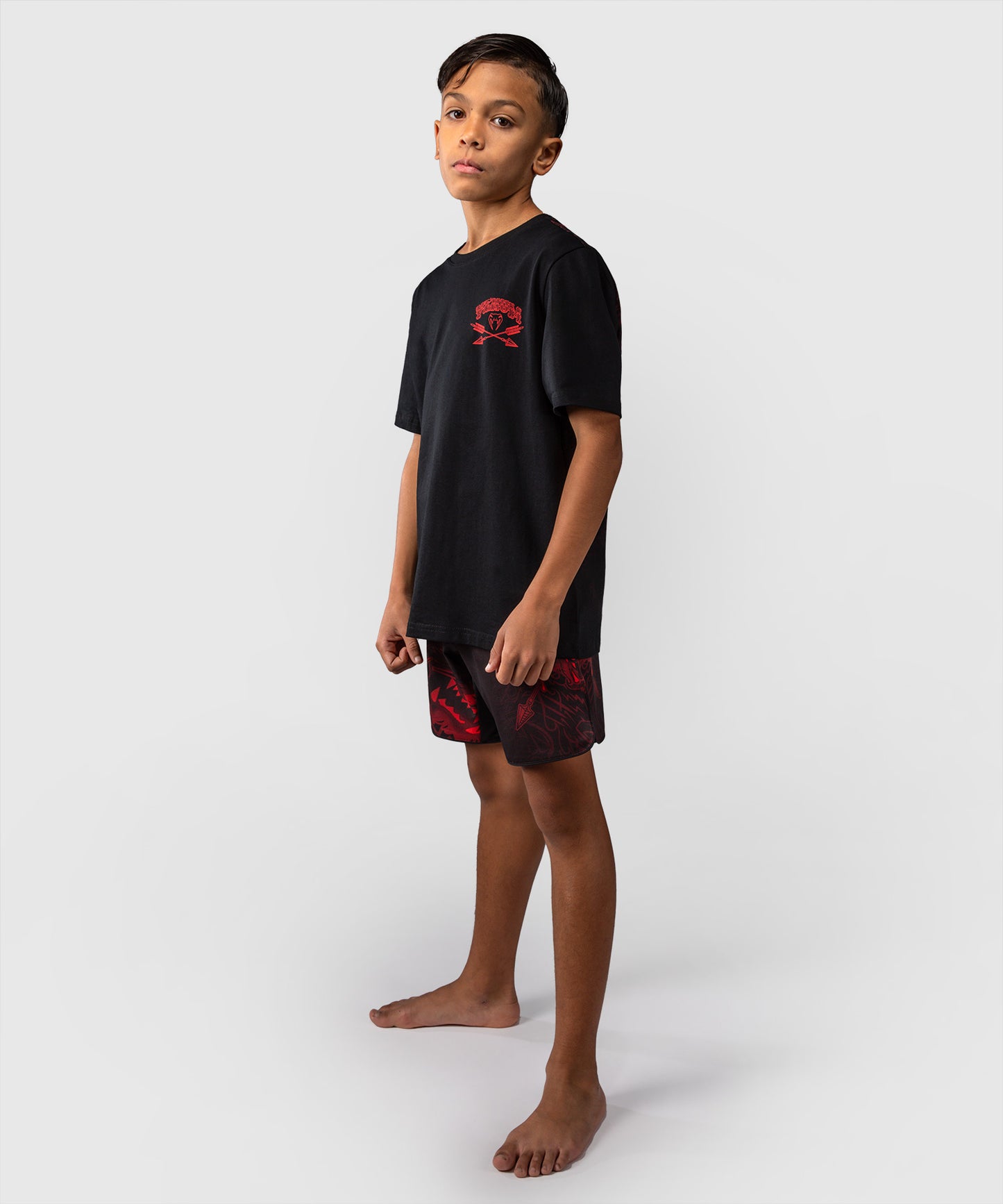 Venum Wolf Atak Maglietta Per Bambini – Nero/Rosso