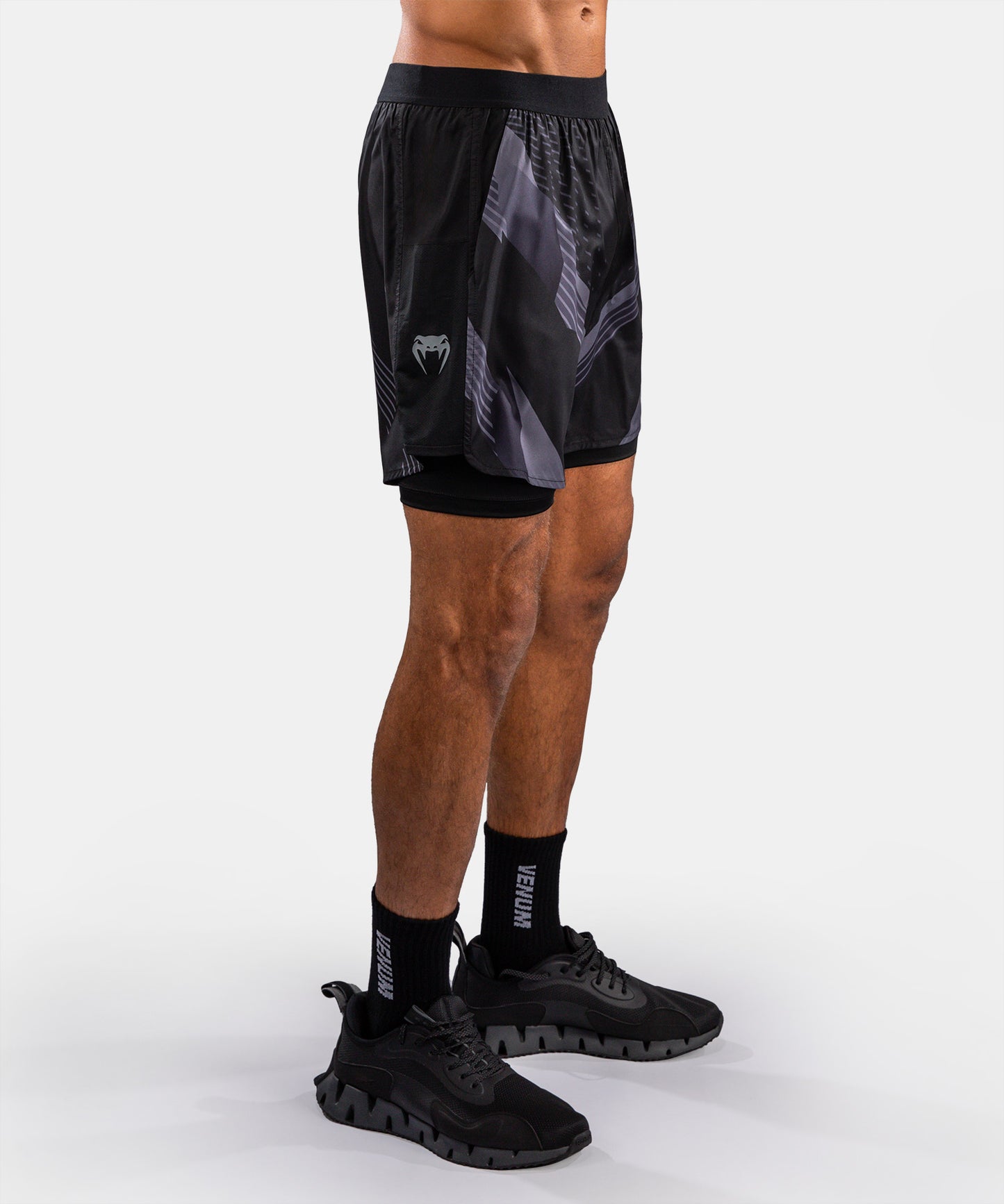 Venum No-Gi 6.0 Trainingsshorts - Schwarz/Grau