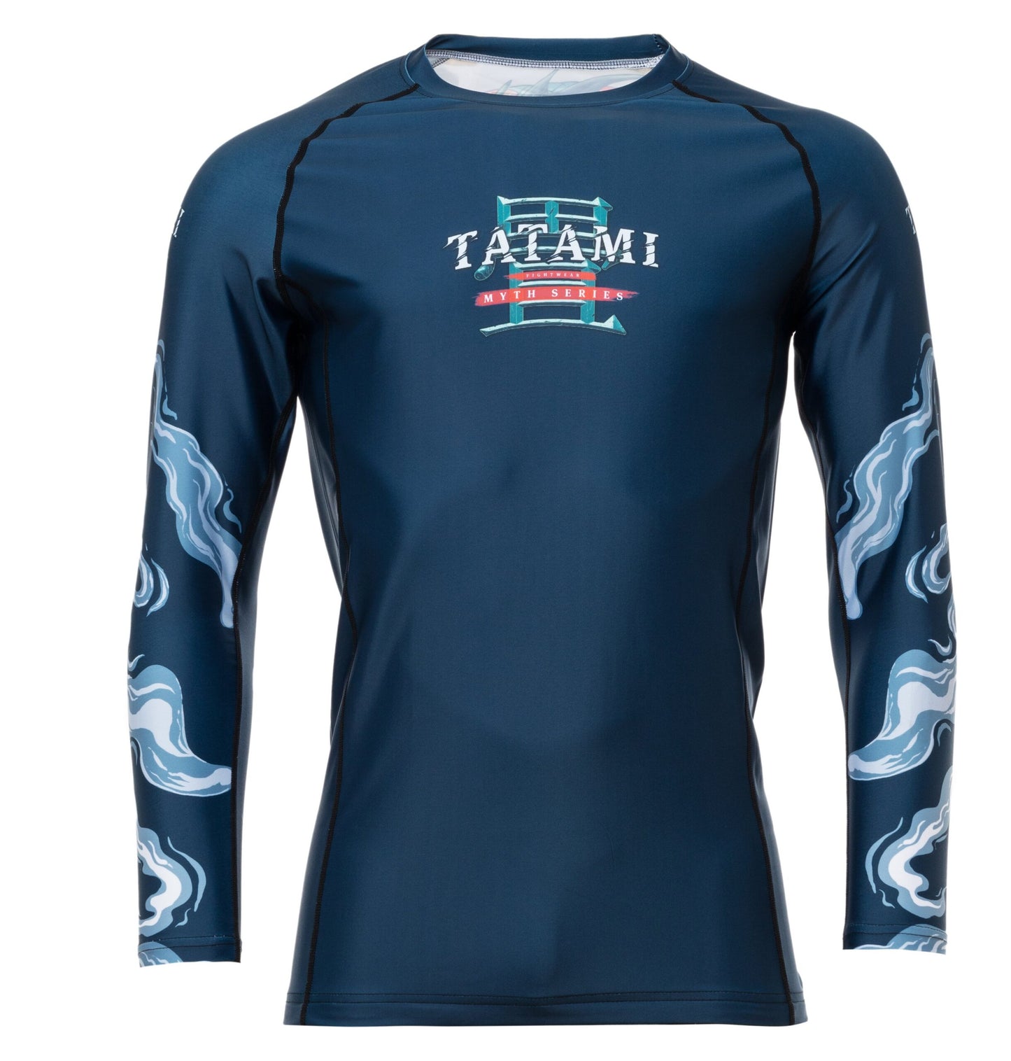 T-shirt de Compressoin Eco Tatami Fightwear Myth Series Dragon - Bleu