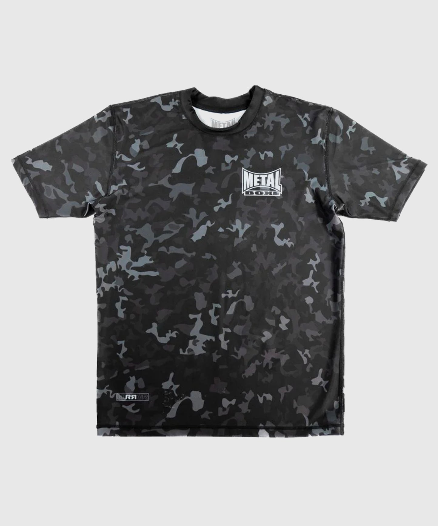 Rashguard À Manches Courtes Metal Boxe Mirror - Noir/Camo