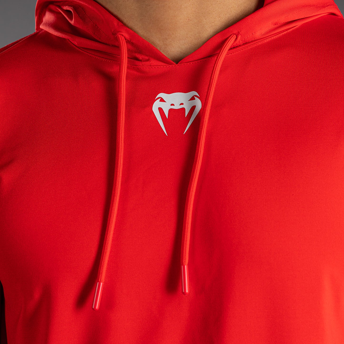 Sweat à capuche à manches courtes Dry Tech Venum Elite - Rouge