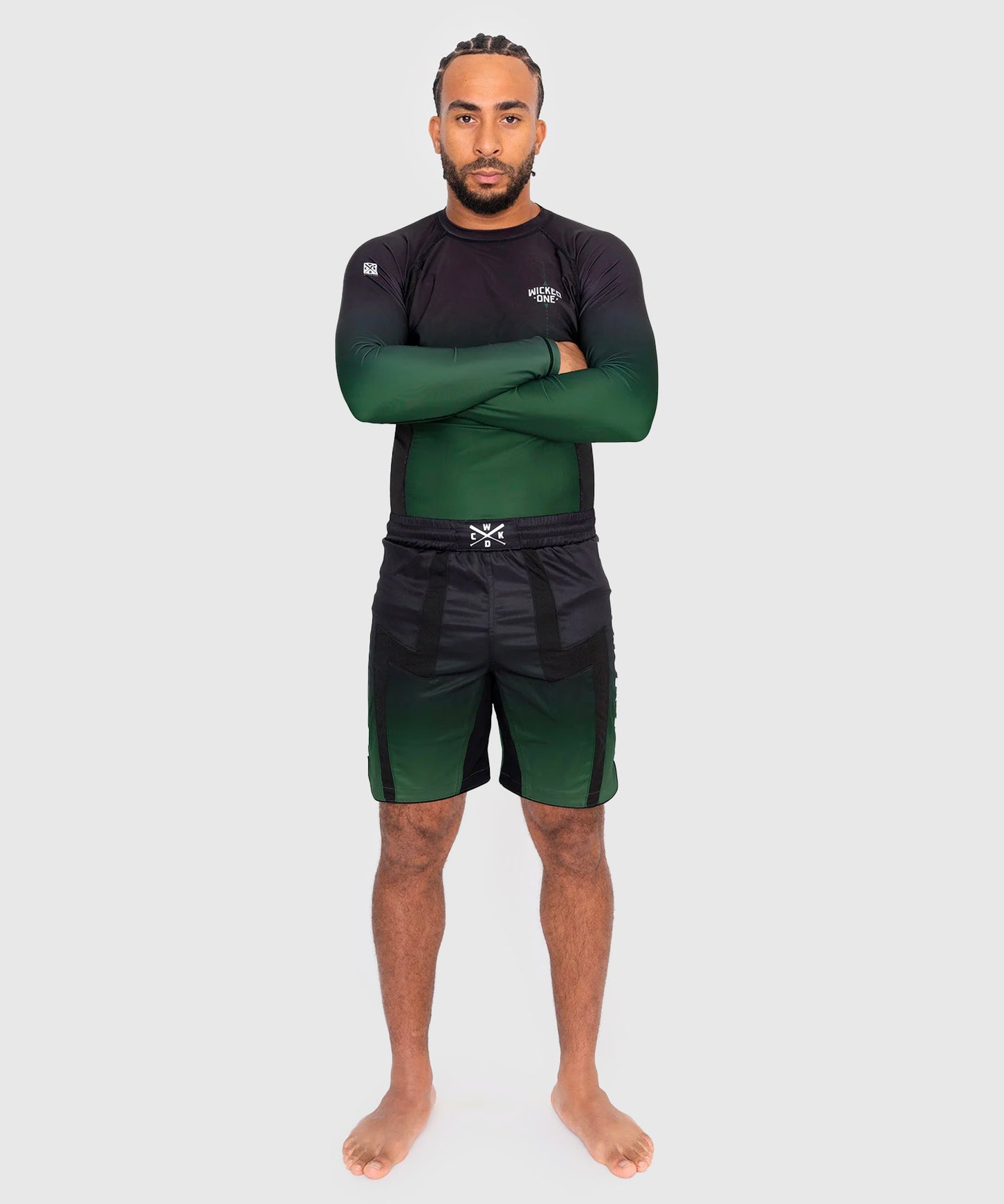 Rashguard À Manches Longues Wicked One Ghost - Noir/Kaki