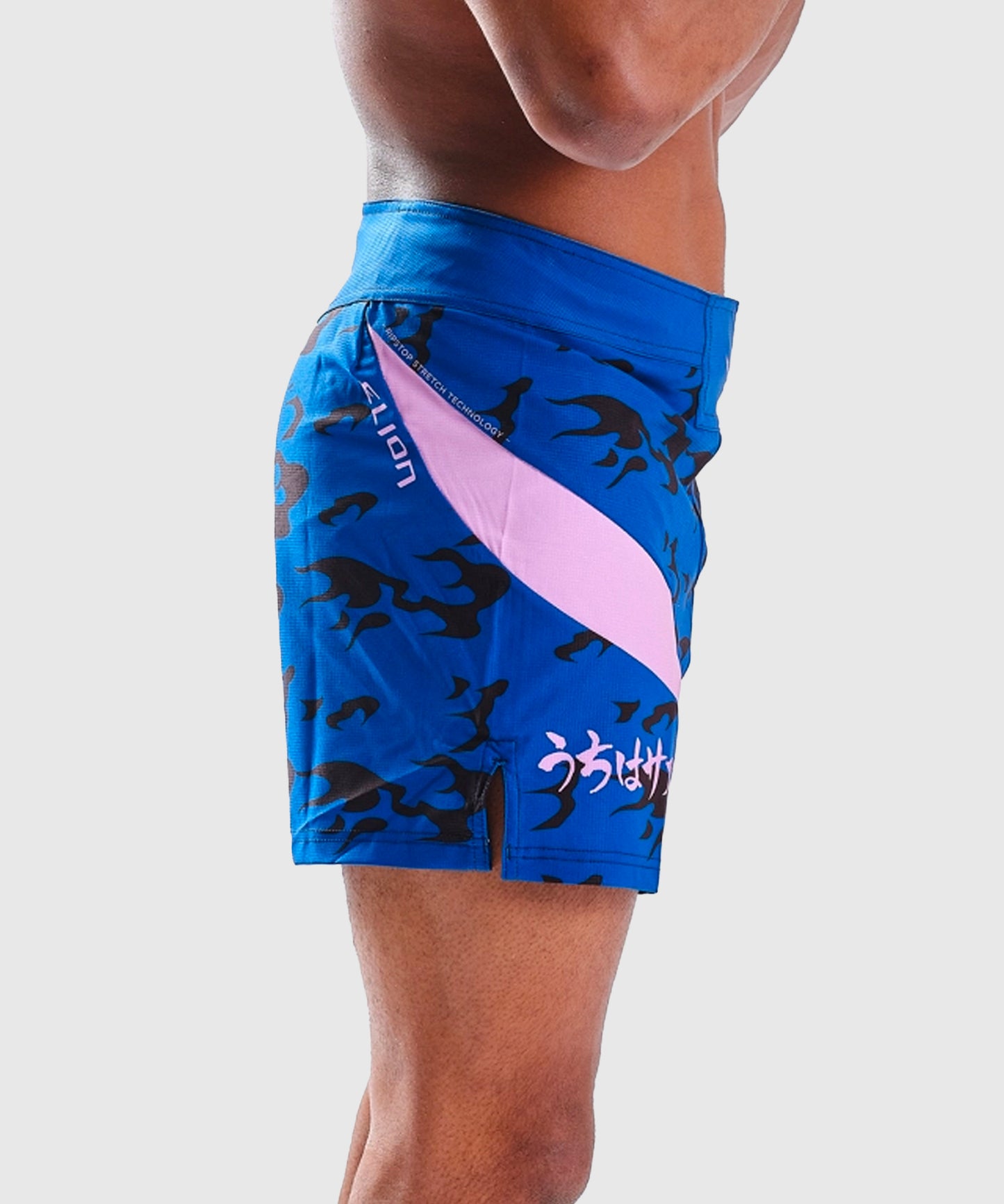 Fightshort Elion X Naruto - Sasuke - Bleu