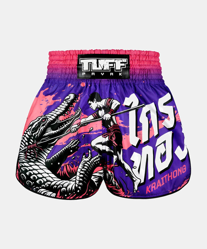 Tuff Payak The Krai Thong’S Spear Muay Thai Shorts - Violett
