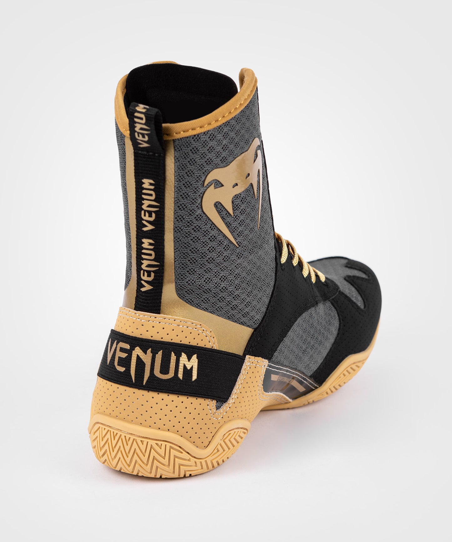 Chaussures de boxe Venum Elite - Noir/Beige
