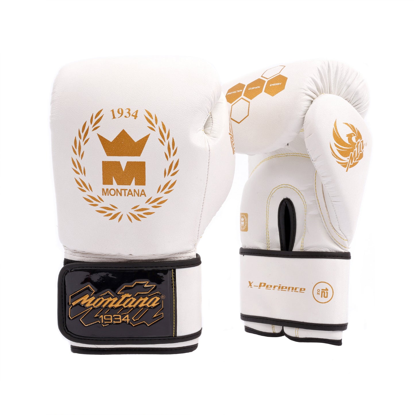 Montana X-Perience Boxing Gloves – White