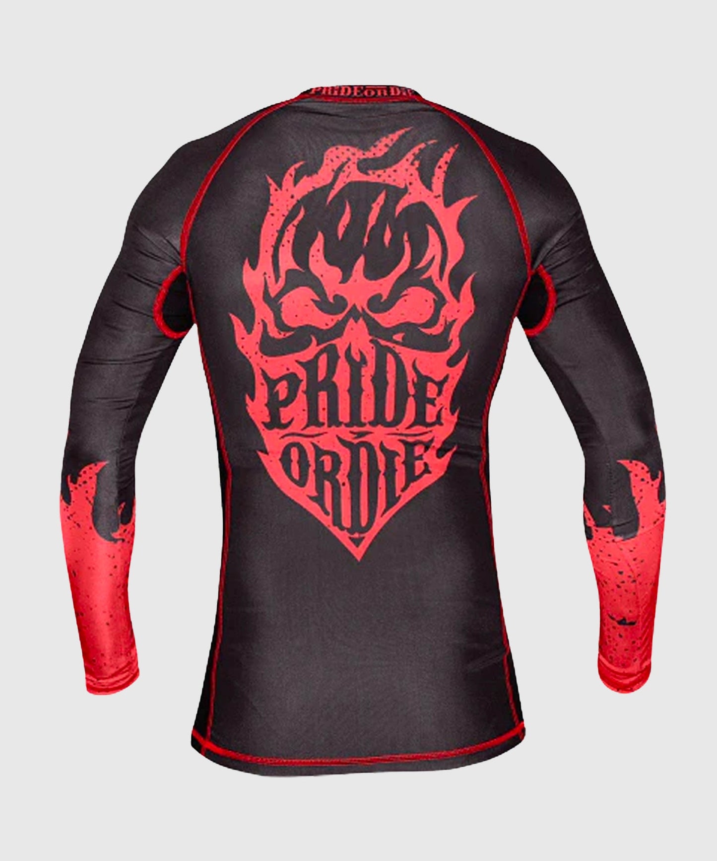 Rashguard  Pride Or Die Reckless Flames - Noir
