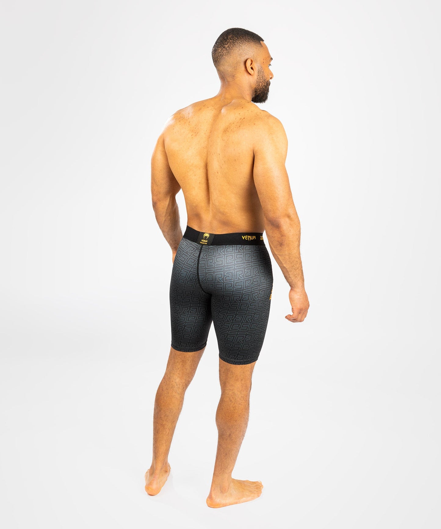 Vale Tudo Venum x Ares 2.0 Compression Short - Black/Gold