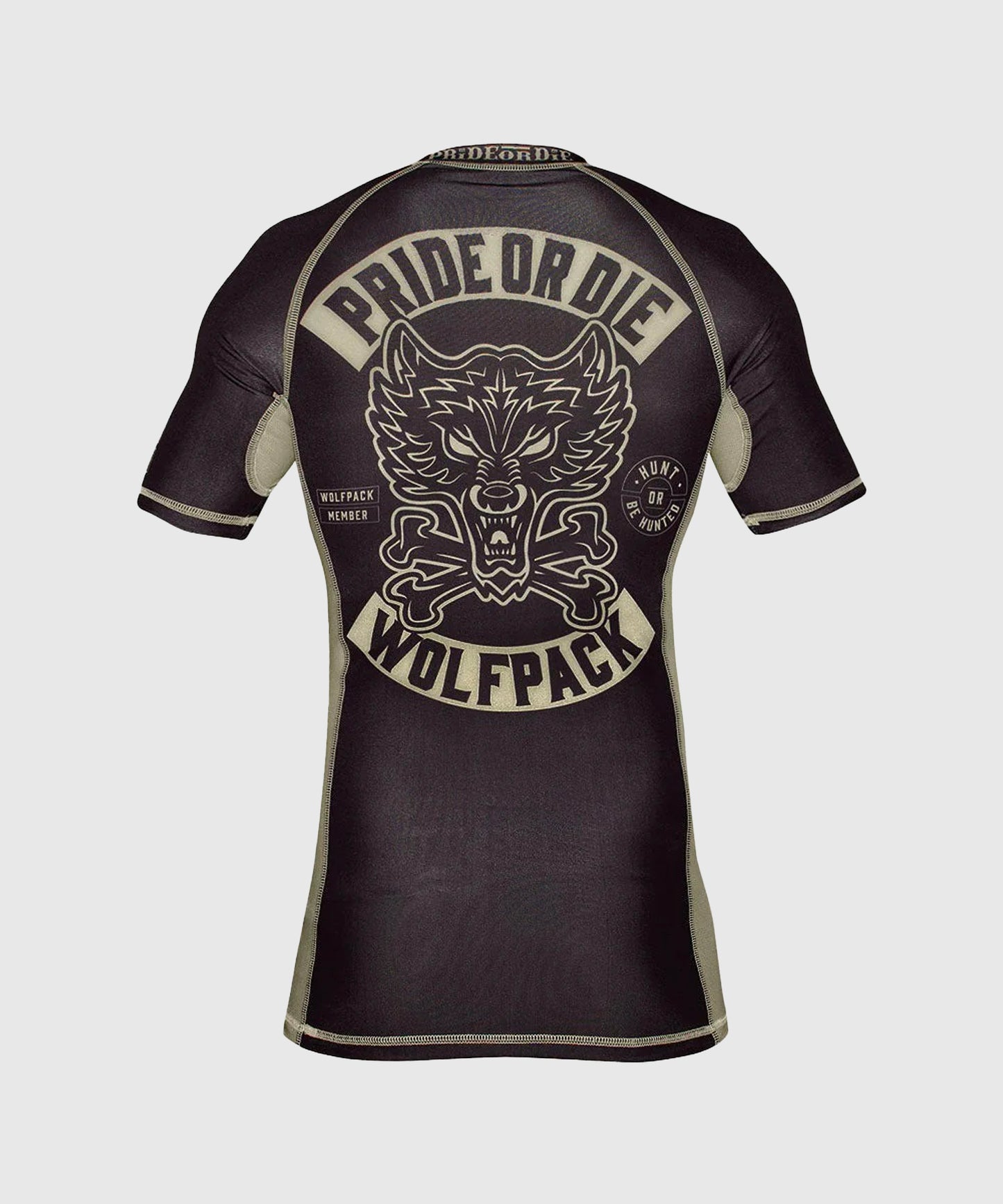 Rashguard  Pride Or Die Wolfpack - Schwarz