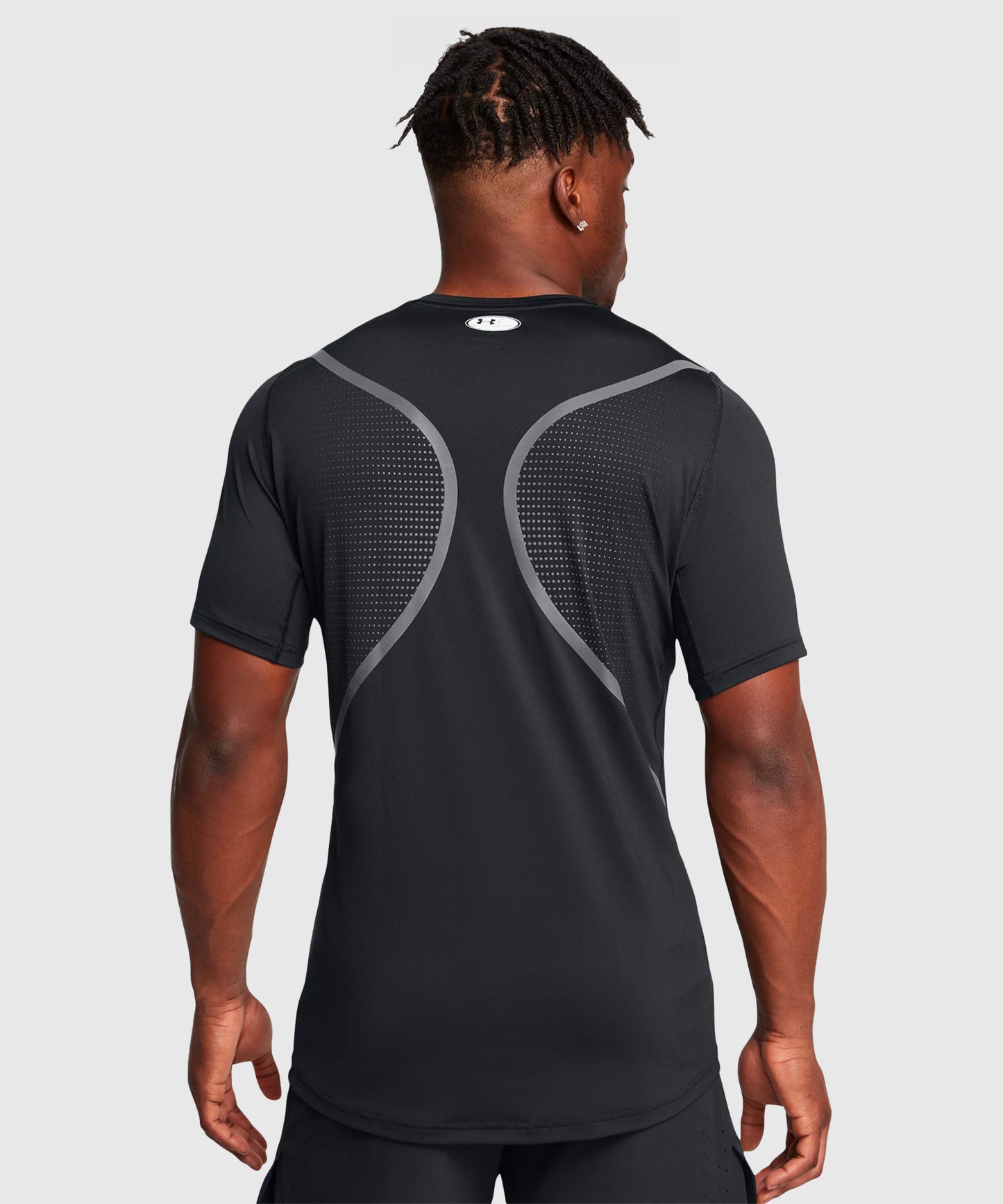 T-Shirt Under Armour Heatgear Fitted Graphic - Noir