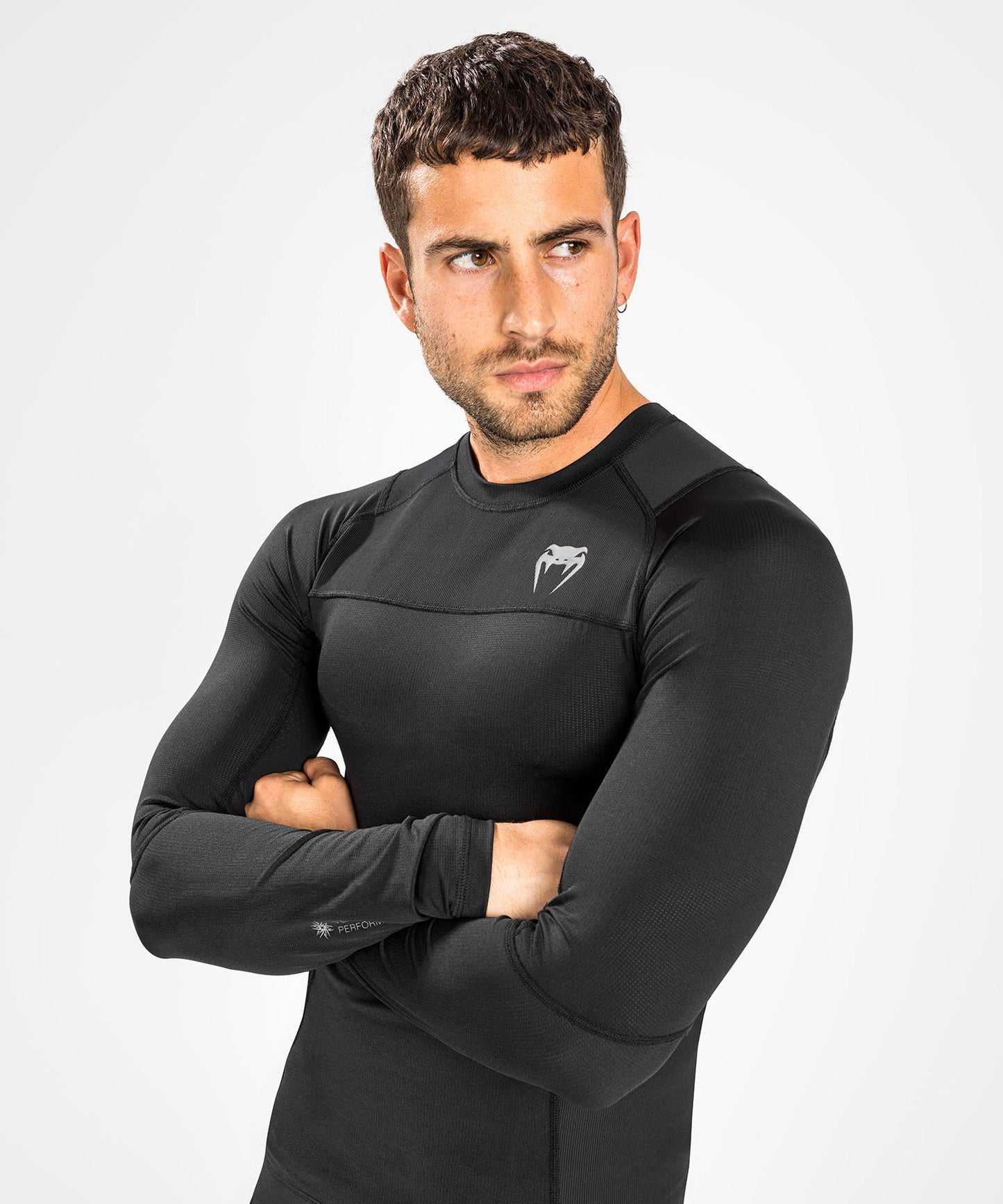 Rashguards Venum G-Fit Air à manches longues - Noir