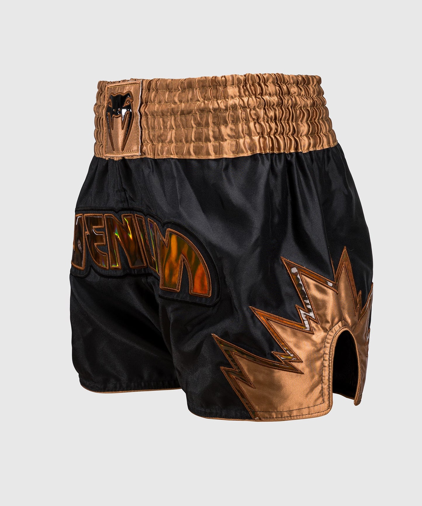 Venum Inferno Muay Thai Shorts - Schwarz/Bronze