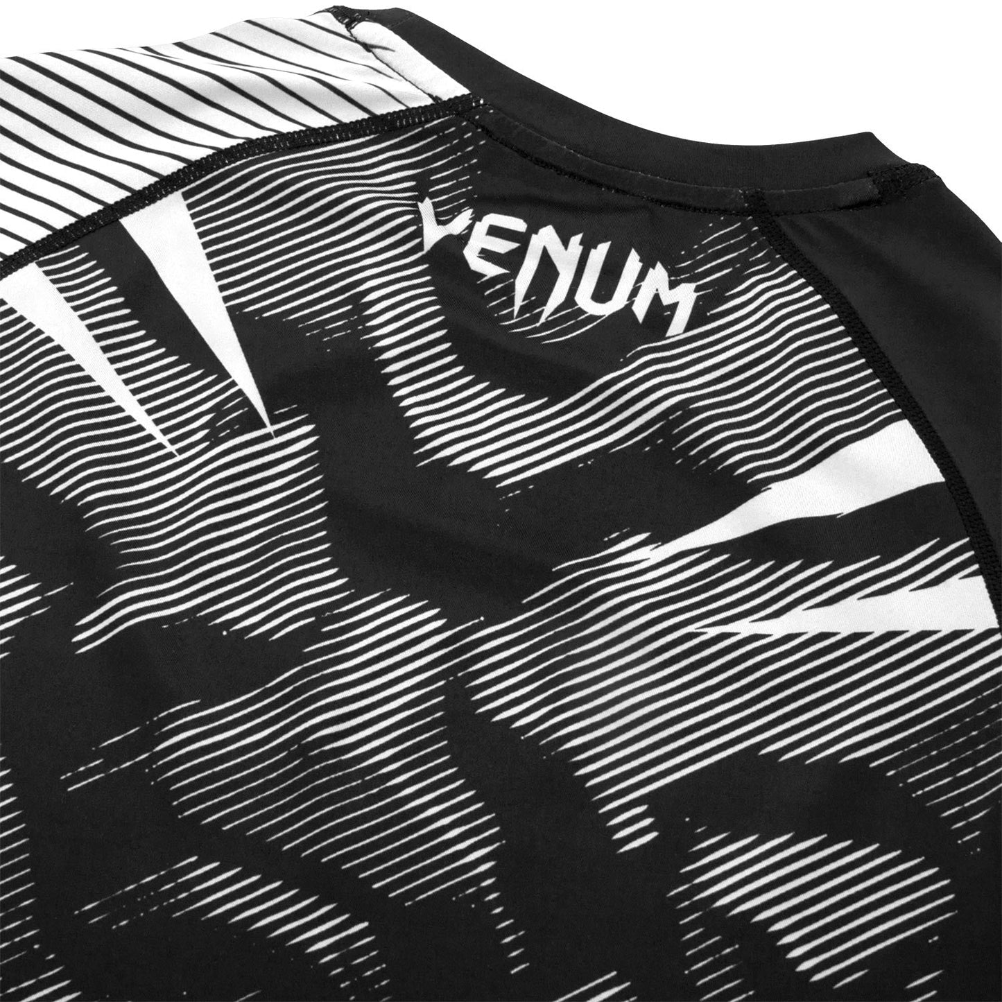 Rashguard Venum NoGi 2.0 - IBJJF Approved Long Sleeve - Black/White