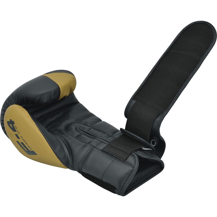 Gants de Boxe F4 RDX - Noir/Or