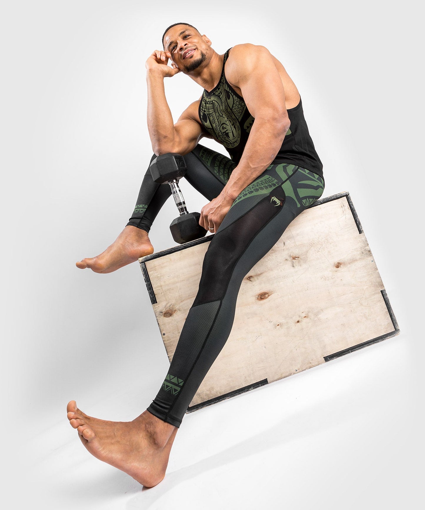 Venum Nakahi Tank Top - Schwarz/Khaki