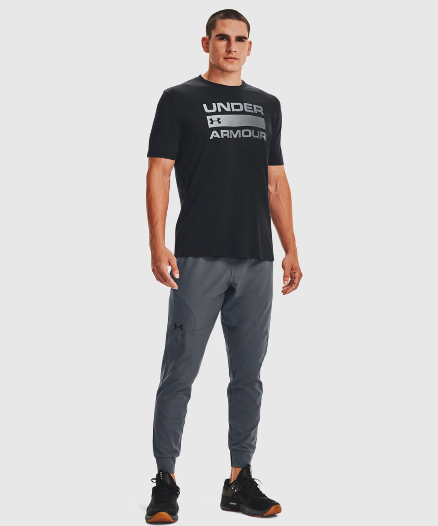 T-Shirt Under Armour Ua Team Issue Wordmark - Noir