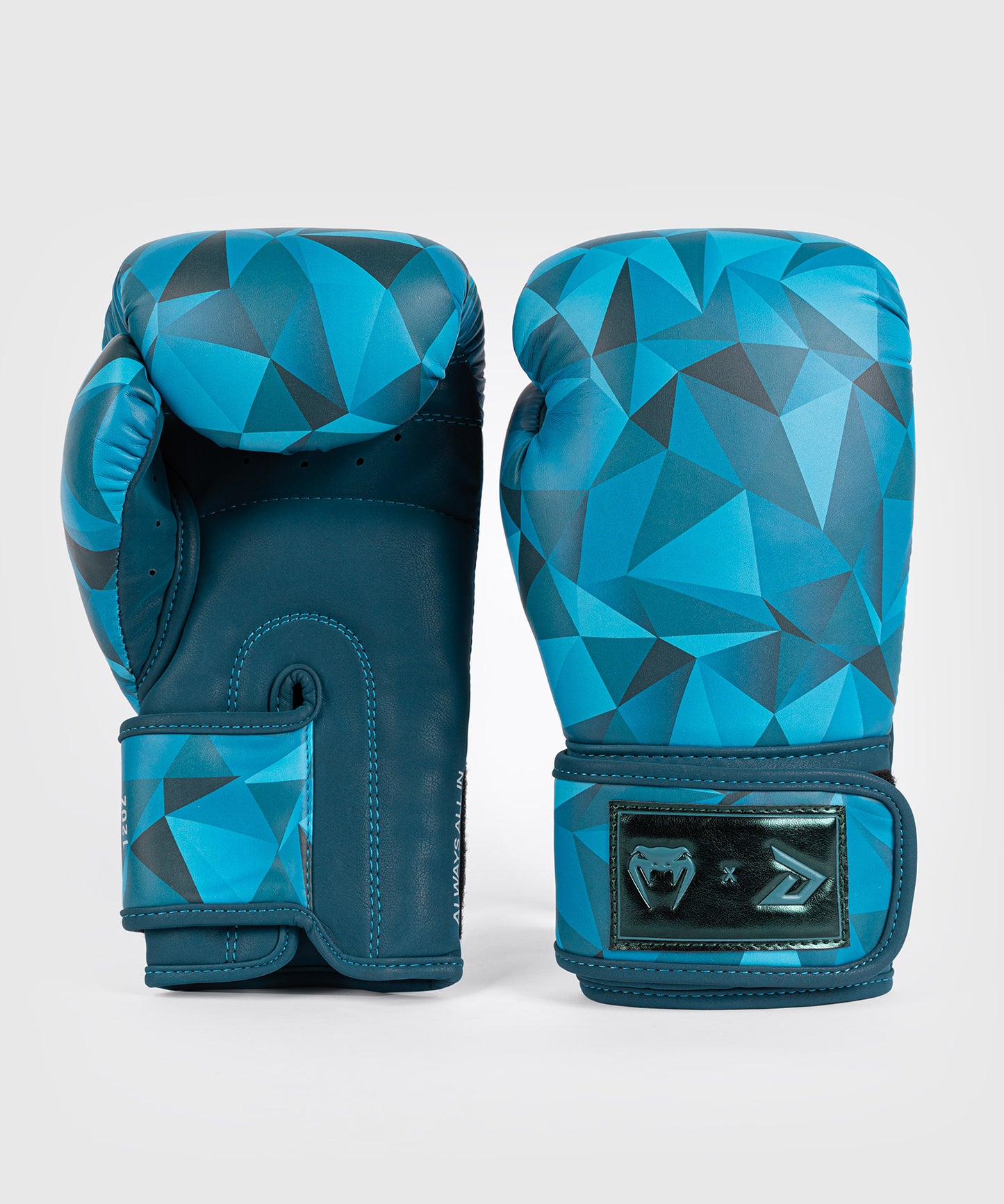 Venum x Demi Boxing Gloves - Azure Blue