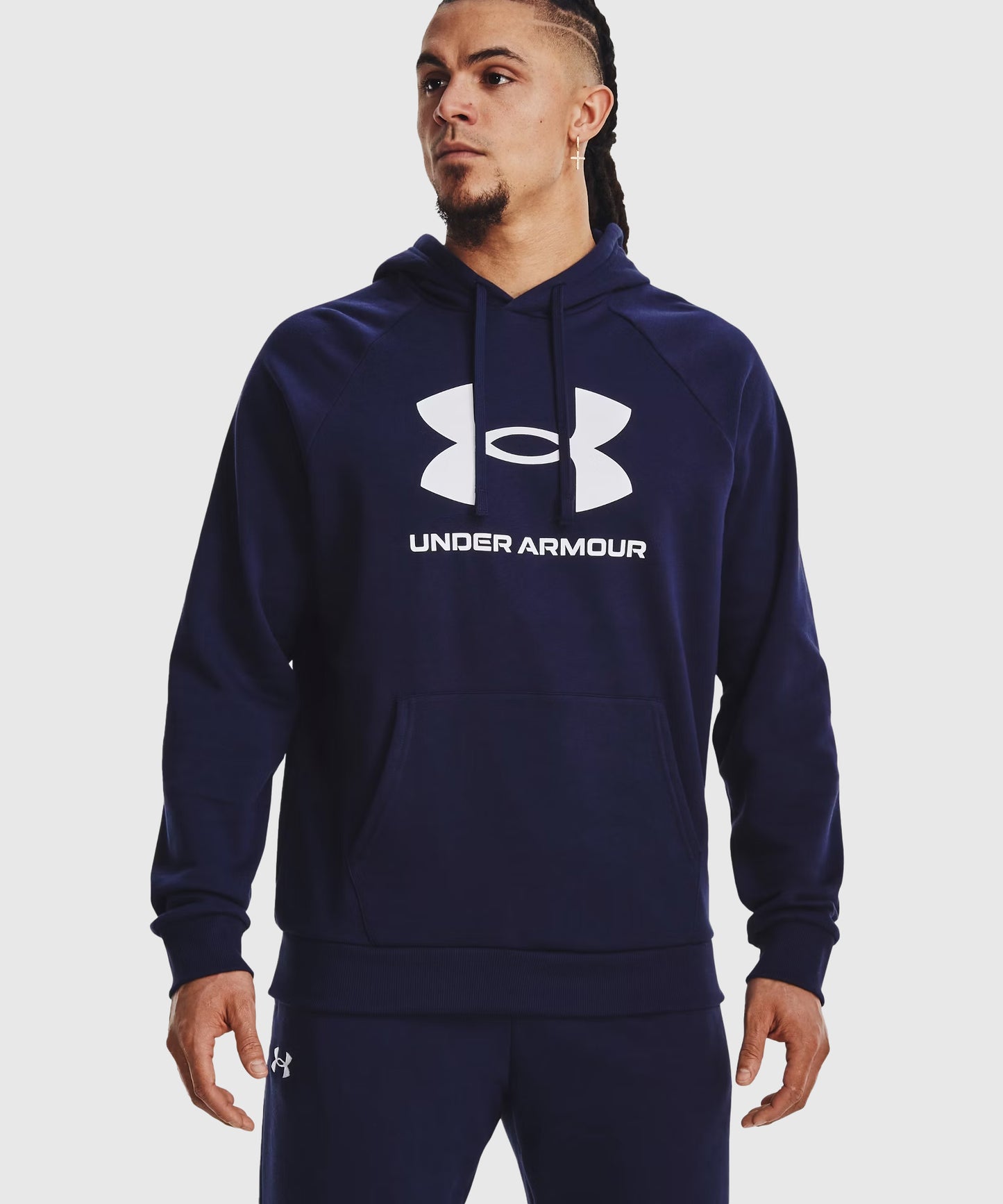 Under Armour Ua Rival Fleece Hoodie - Navy Blue