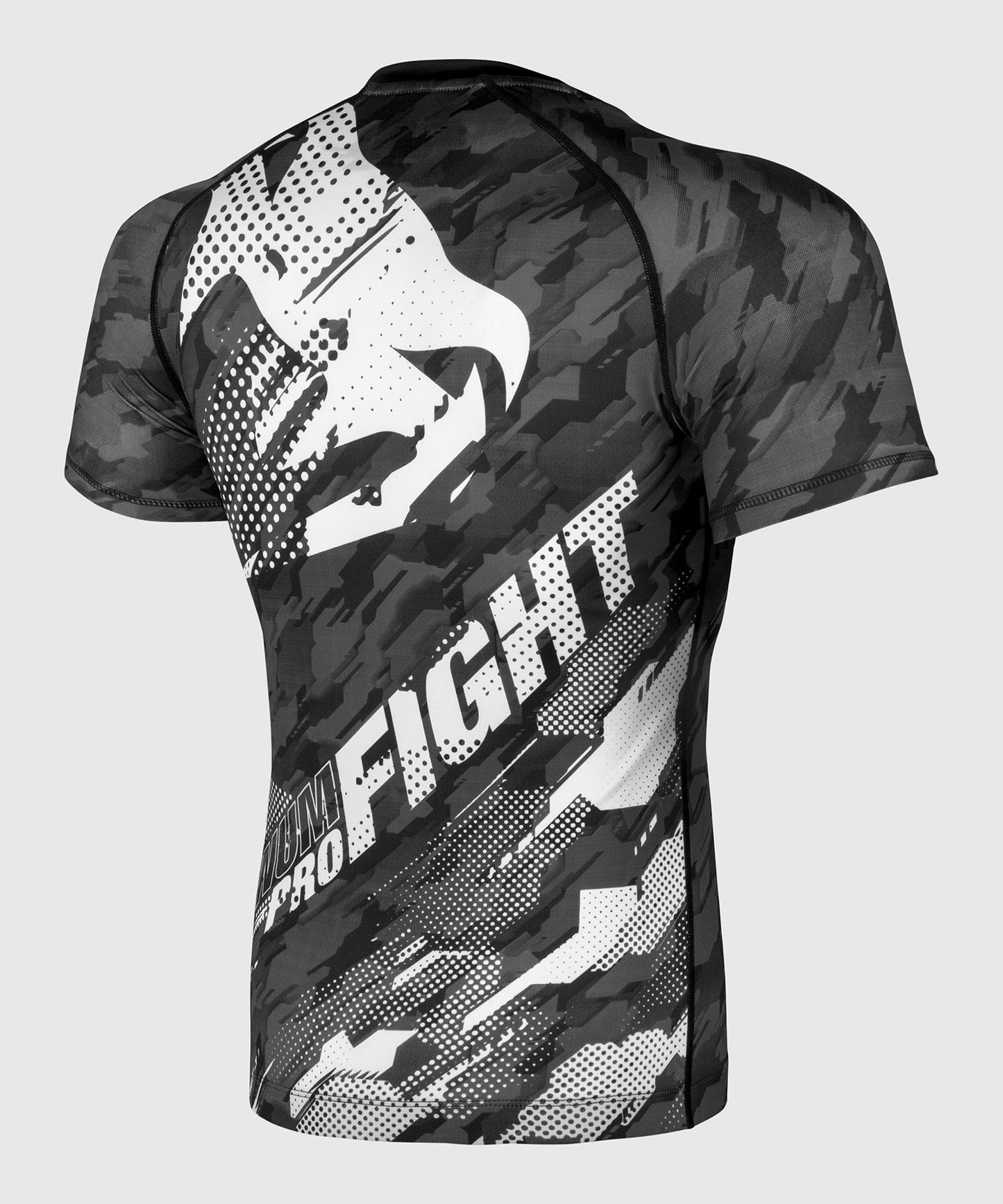 Rashguard Venum Tecmo - Short Sleeve - Grey