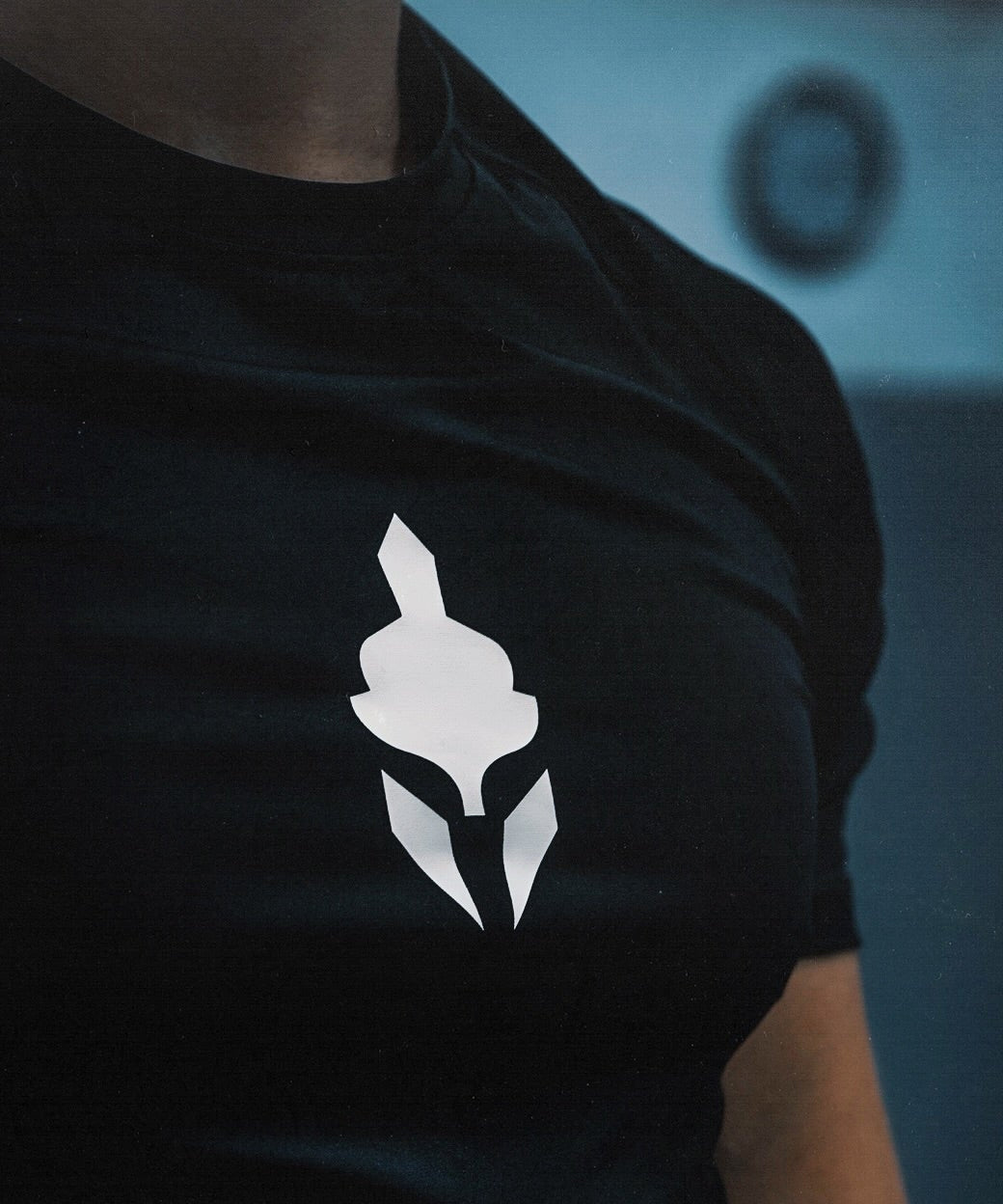 Tyce Skin Camiseta de Compresión de Manga Corta - Negro