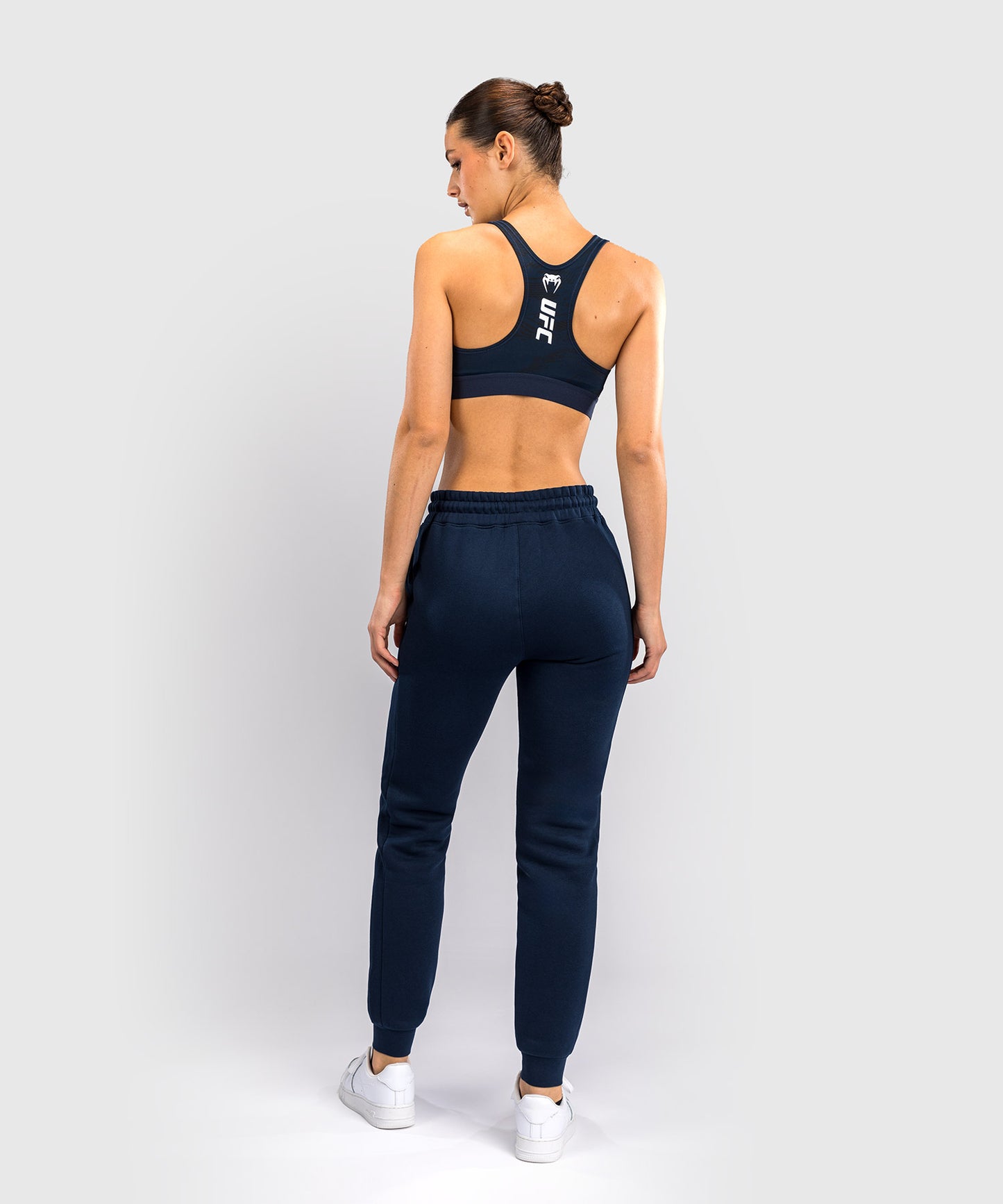 Pantalon en Coton pour Femmes UFC Fusion by Venum Fight Week - Bleu Océanique