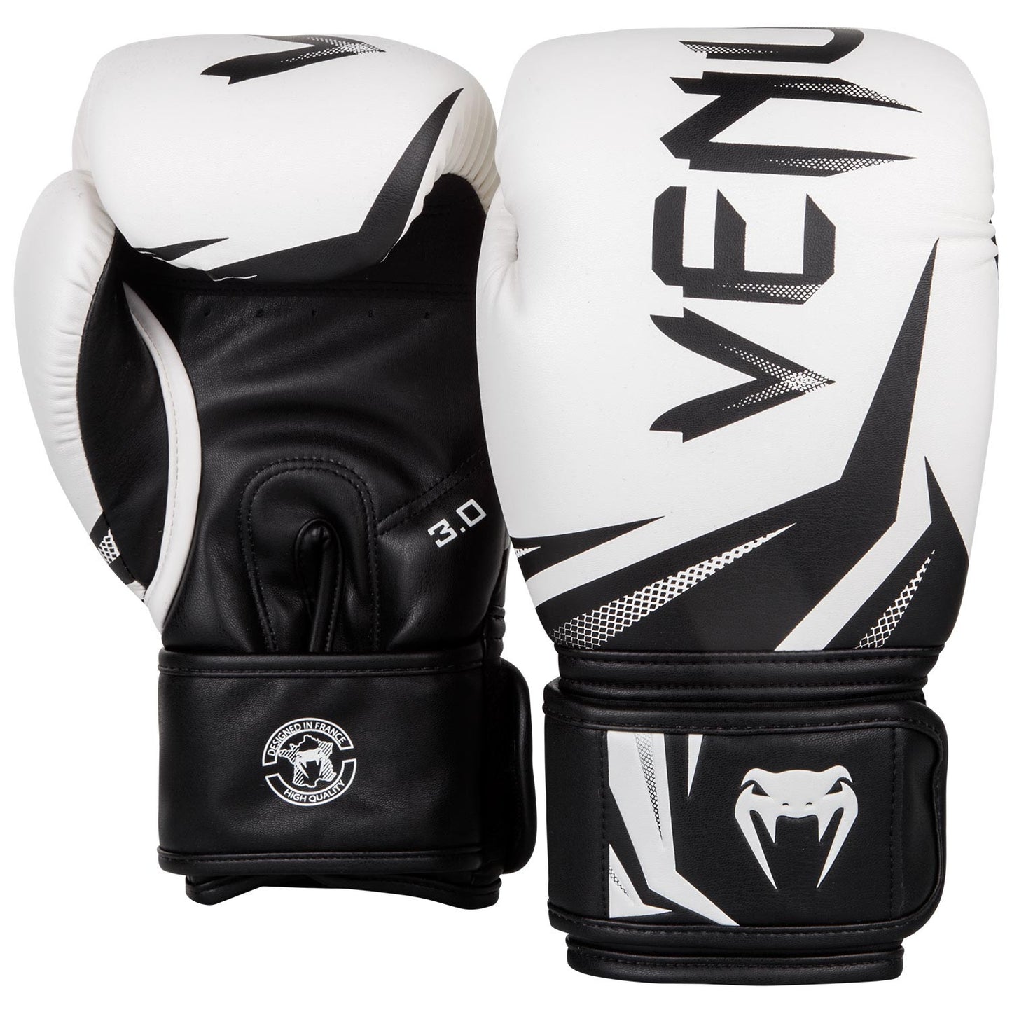 Gants de boxe Venum Challenger 3.0 – Blanc/Noir
