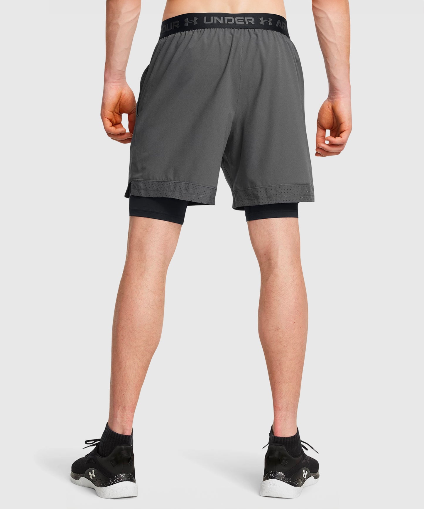 Short Under Armour 2-En-1 Ua Vanish Woven - Gris