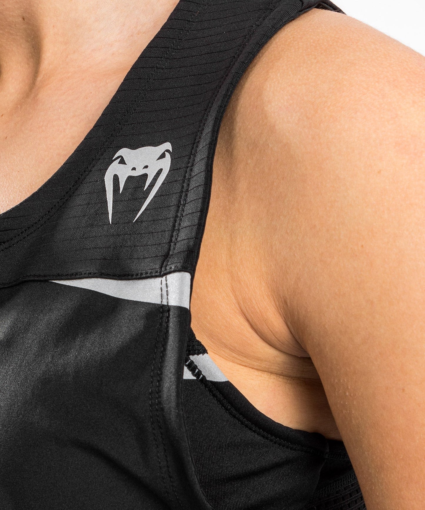 Venum Tempest 2.0 Women's Dry Tech Tank Top - Black/Grey
