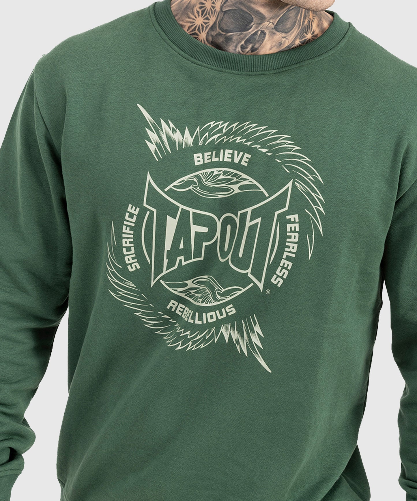 Tapout Spirit Sweatshirt - Grün