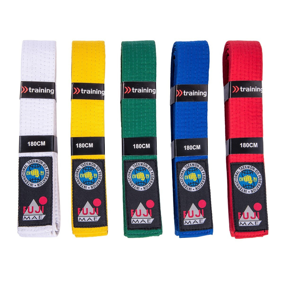 Ceinture de Taekwondo ITF FUJIMAE – Vert