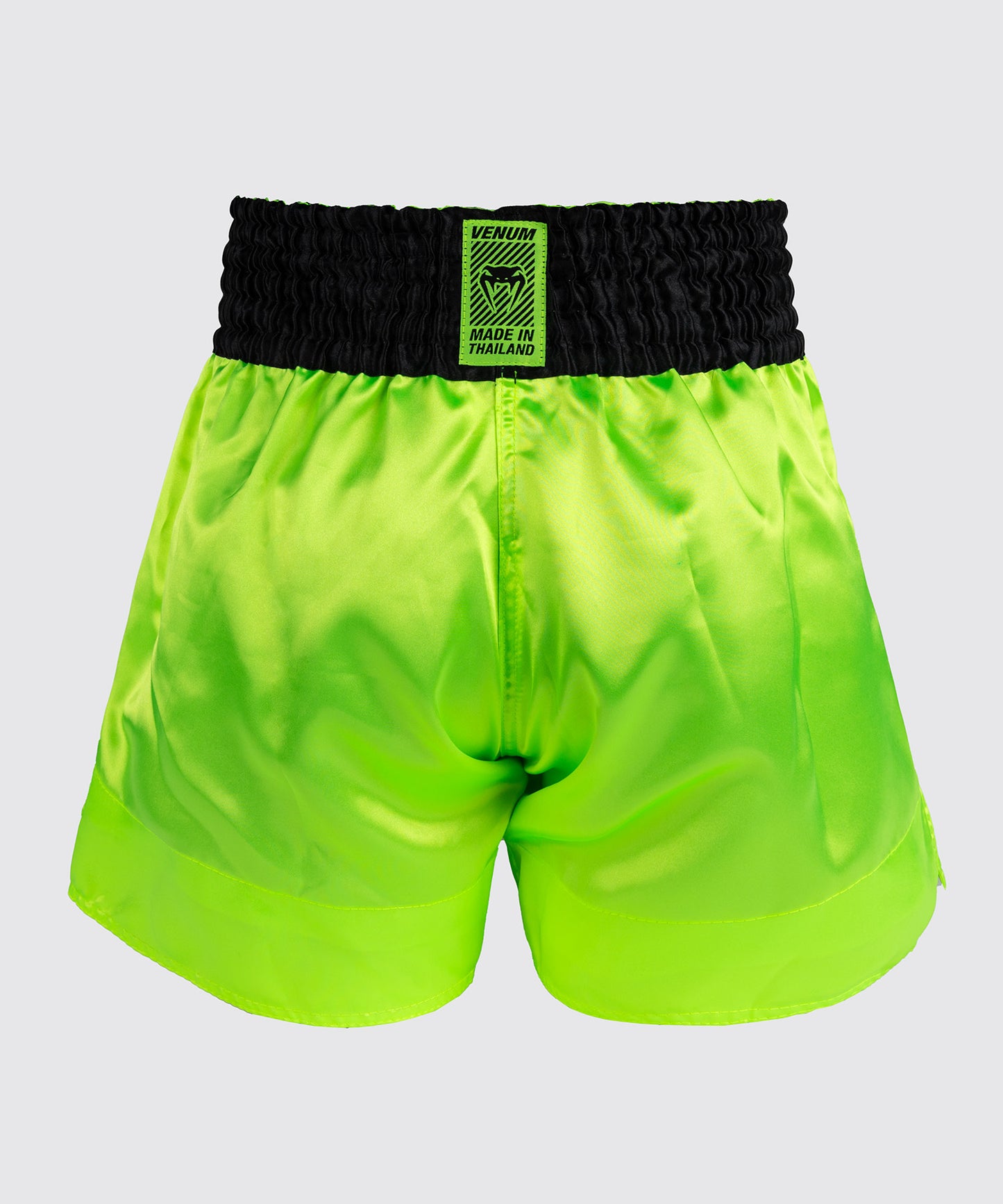 Venum Classic Evo Pantalones Cortos Muay Thai - Amarillo Neón/Negro