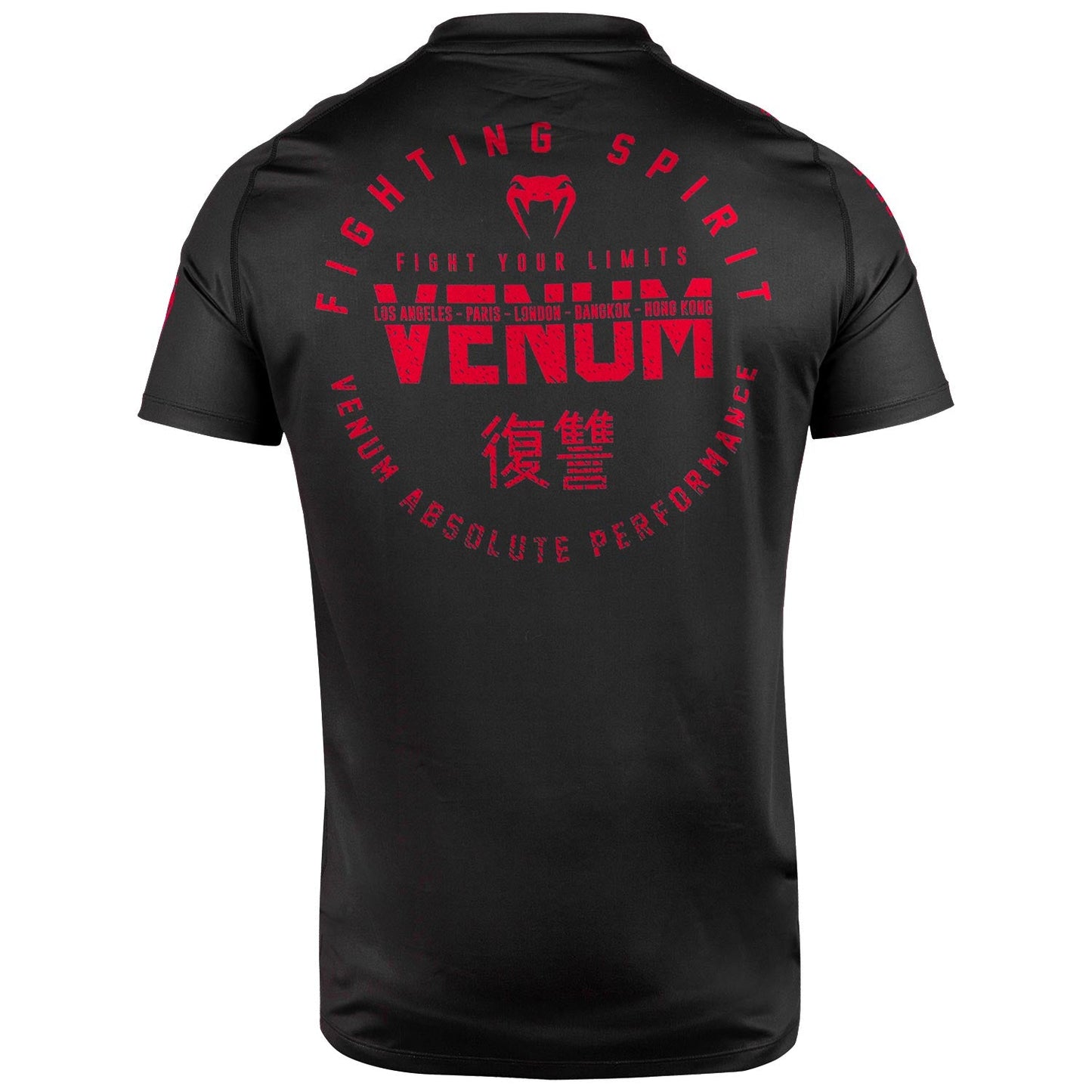Dry Tech Venum Signature T-shirt - Black/Red