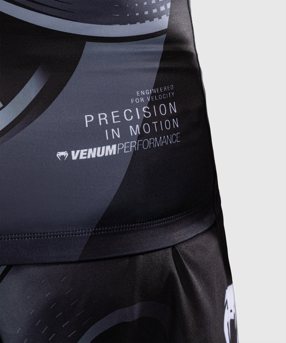 Venum Crimson Viper 2.0 Rashguard de manga corta - Negro/Gris