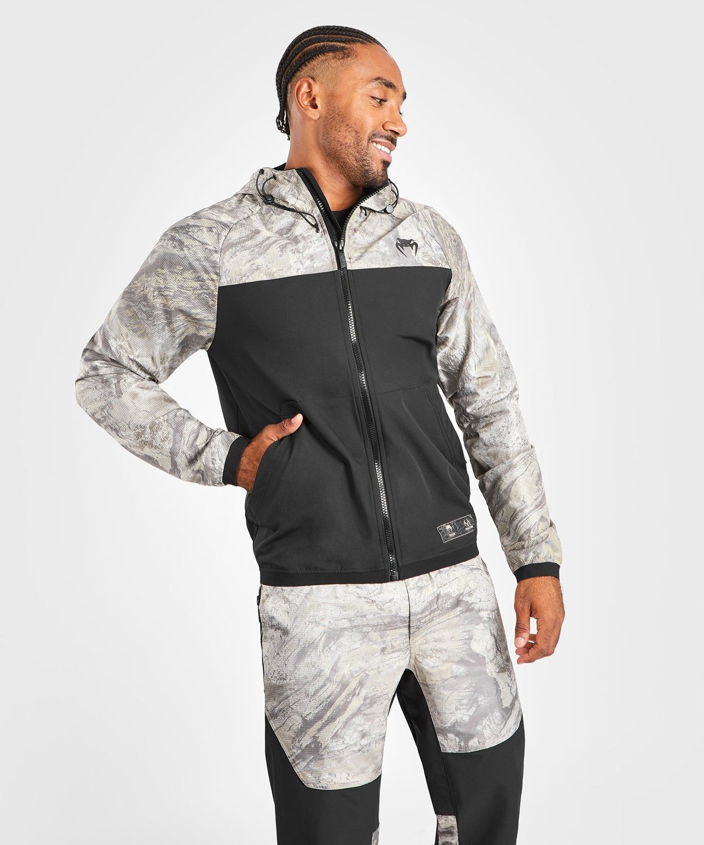 Veste à capuche Venum Laser XT Realtree - Noir/Camouflage Désert