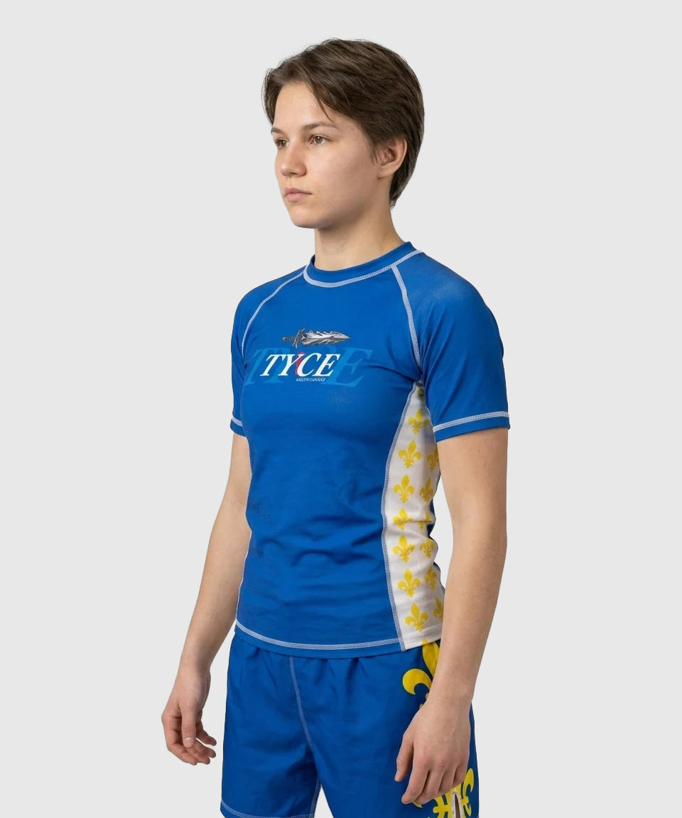 Rashguard TYCE CULTURE OF WAR Jeanne d'Arc - Bleu