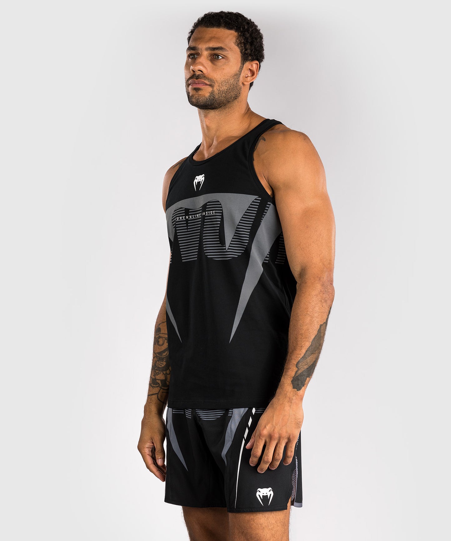 Débardeur Venum Adrenaline – Noir/Gris Argenté