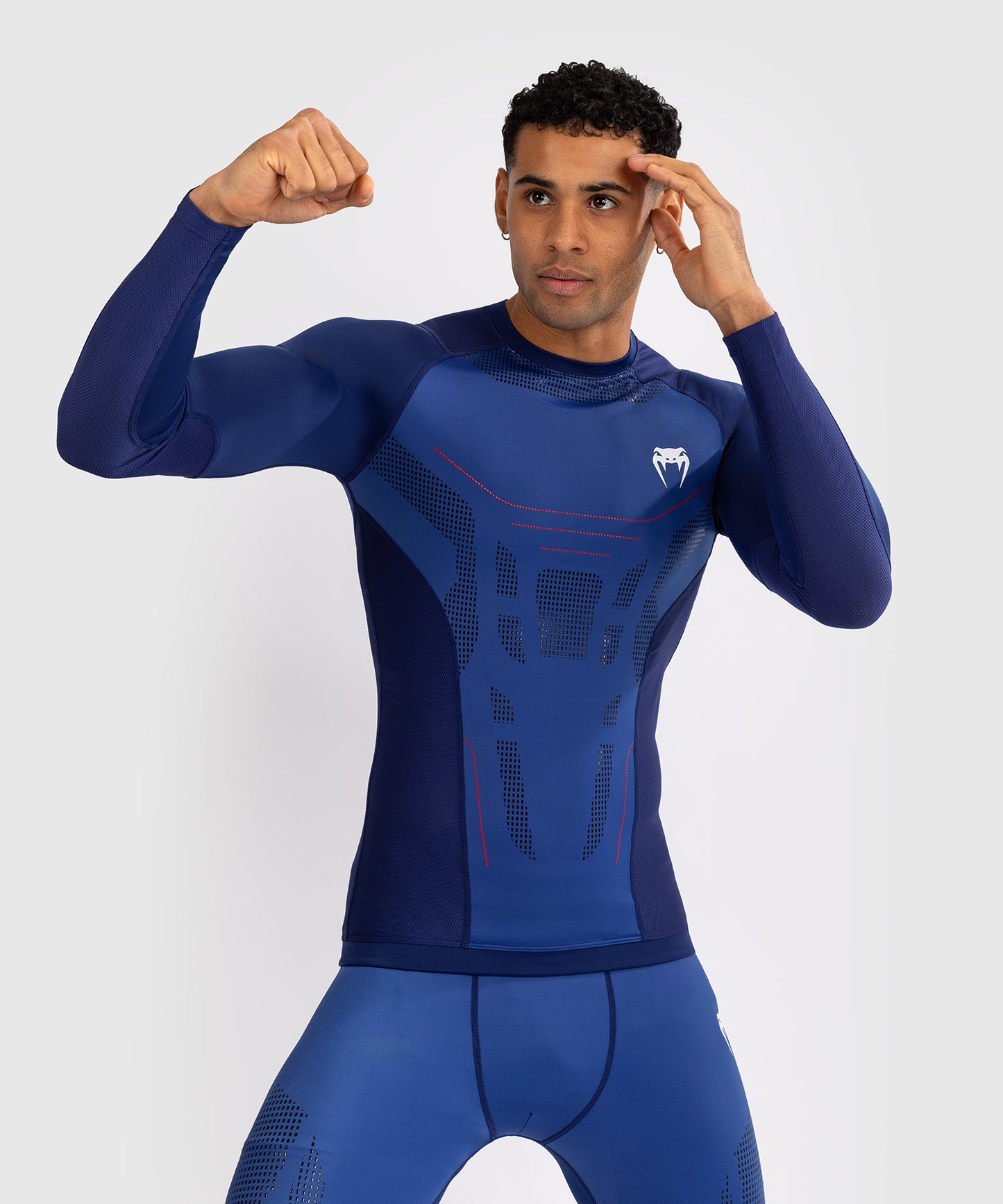 Rashguard Venum Technical 3.0 - Bleu Nuit